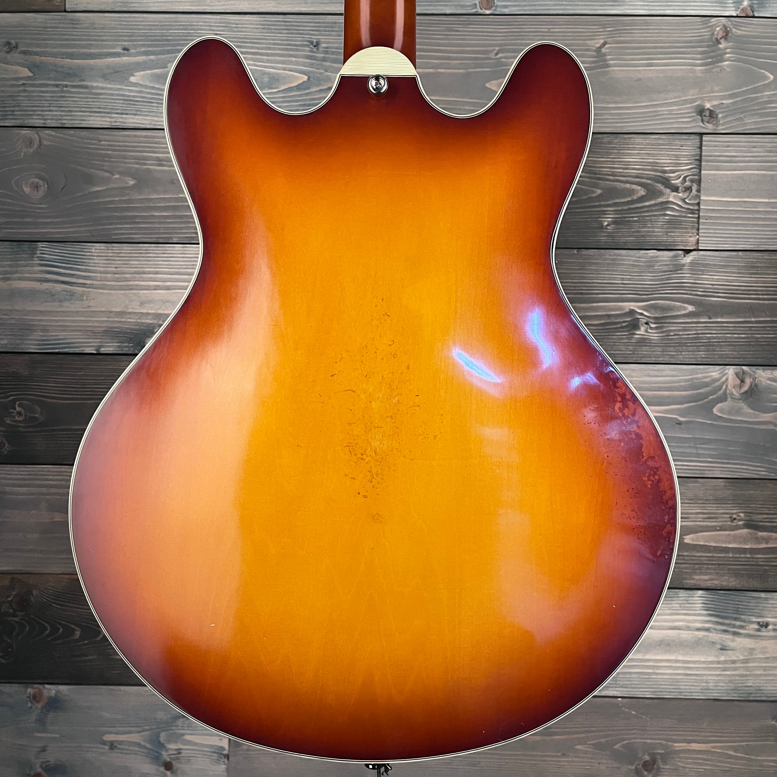 Eastman T64/V-GB Thinline Electric Guitar - Goldburst