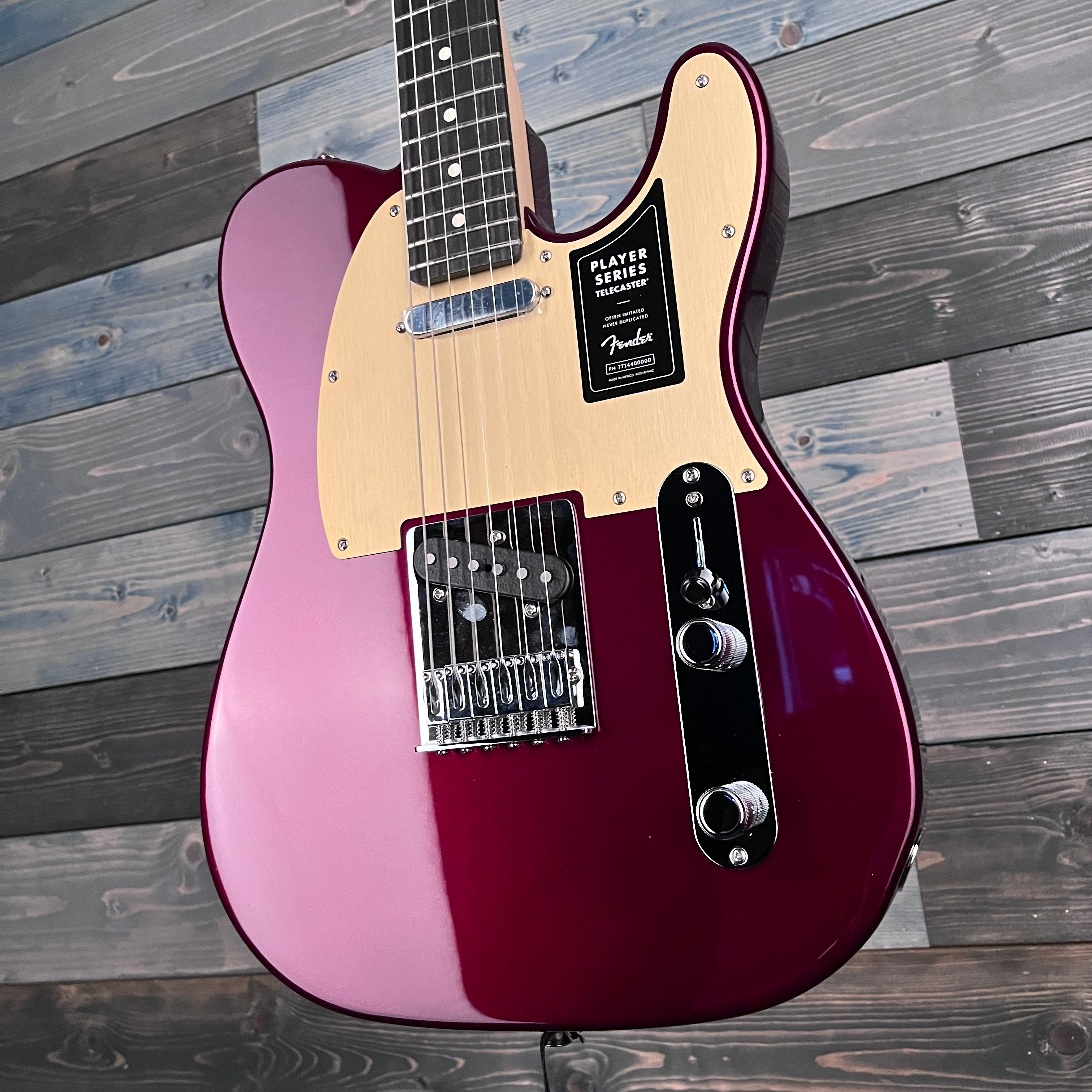 Fender Limited Edition Player Telecaster, Ebony Fingerboard, Oxblood