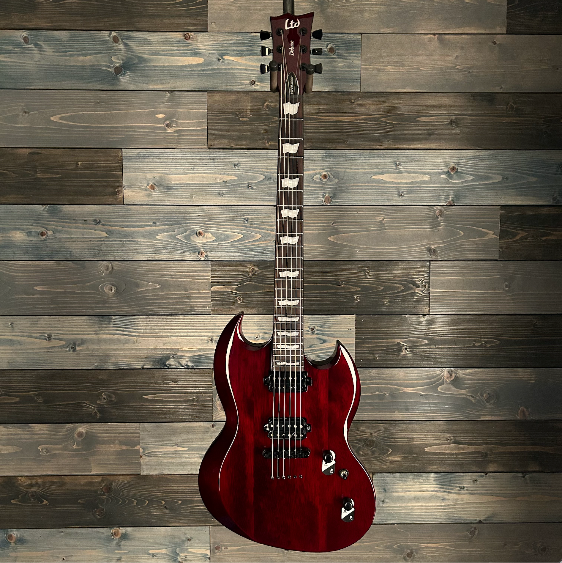 ESP LTD Viper-1000 Mahogany Electric Guitar - See Thru Black Cherry