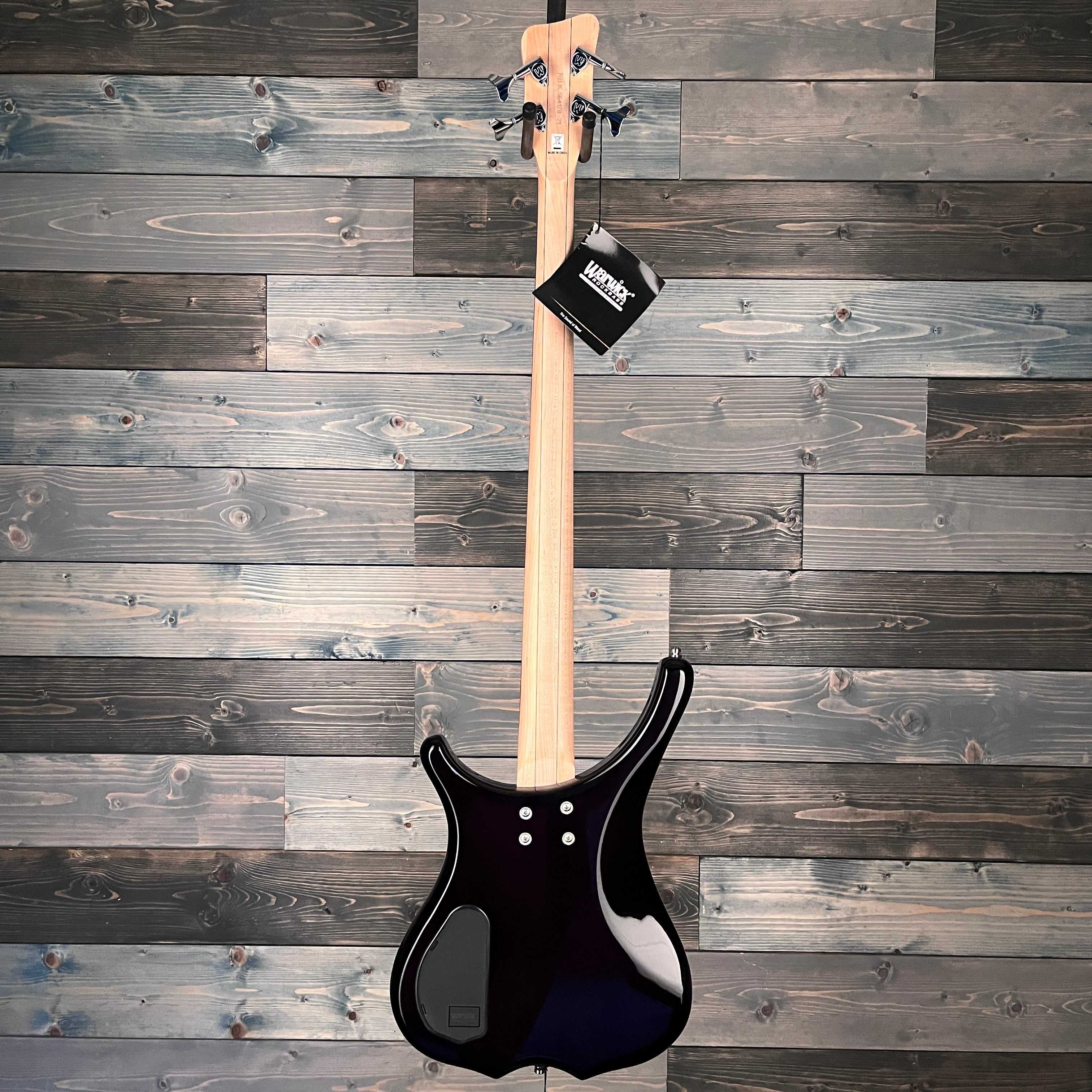 Warwick RockBass Infinity 4 String Bass - Nirvana Black Transparent High Polish