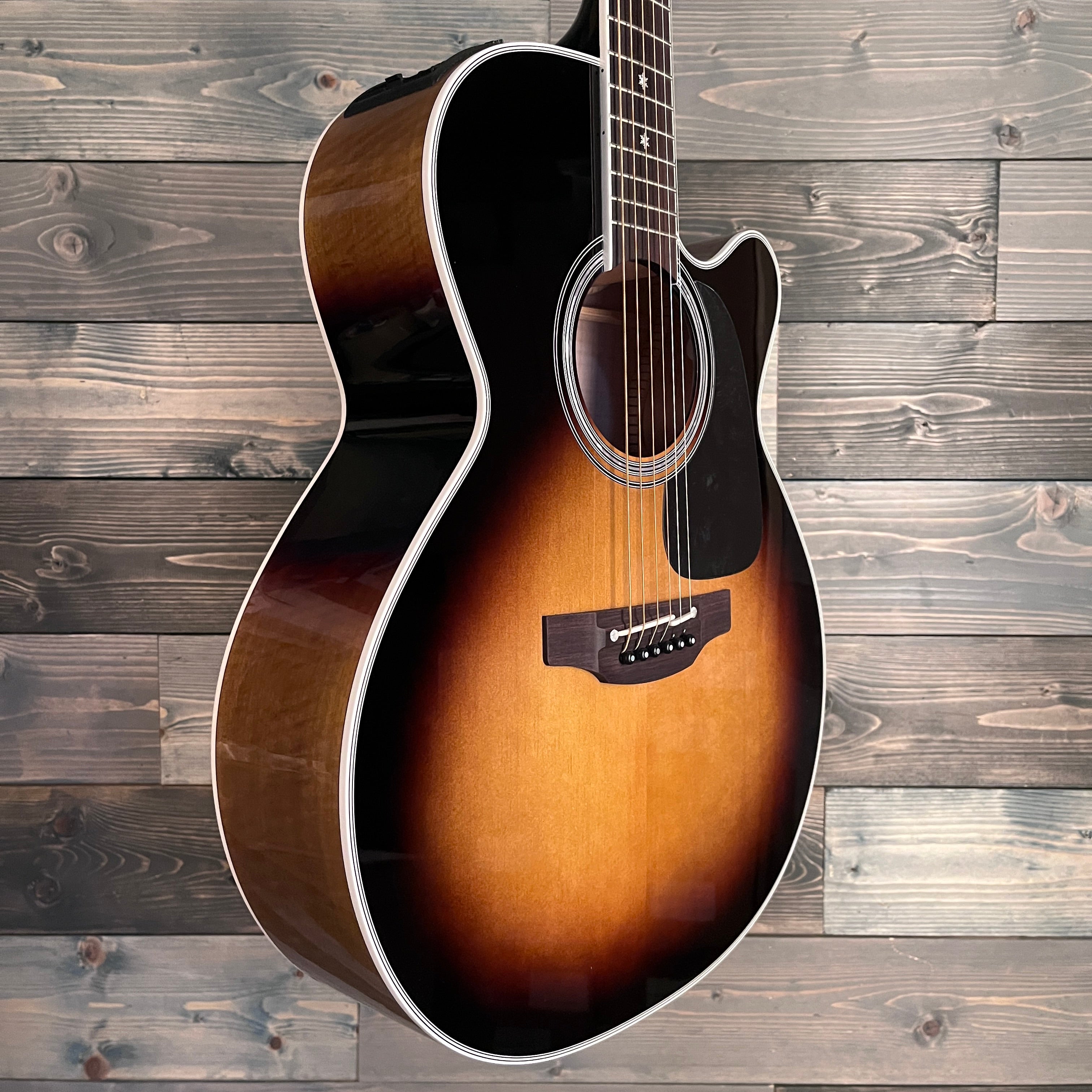 Takamine P6NC Cutaway Acoustic Guitar - Brown Sunburst