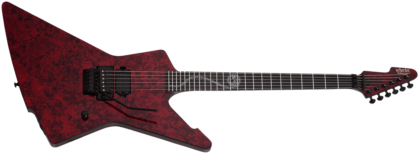 Schecter 478 Patrick Kennison E-1 FR Apocrypha - Red Reign