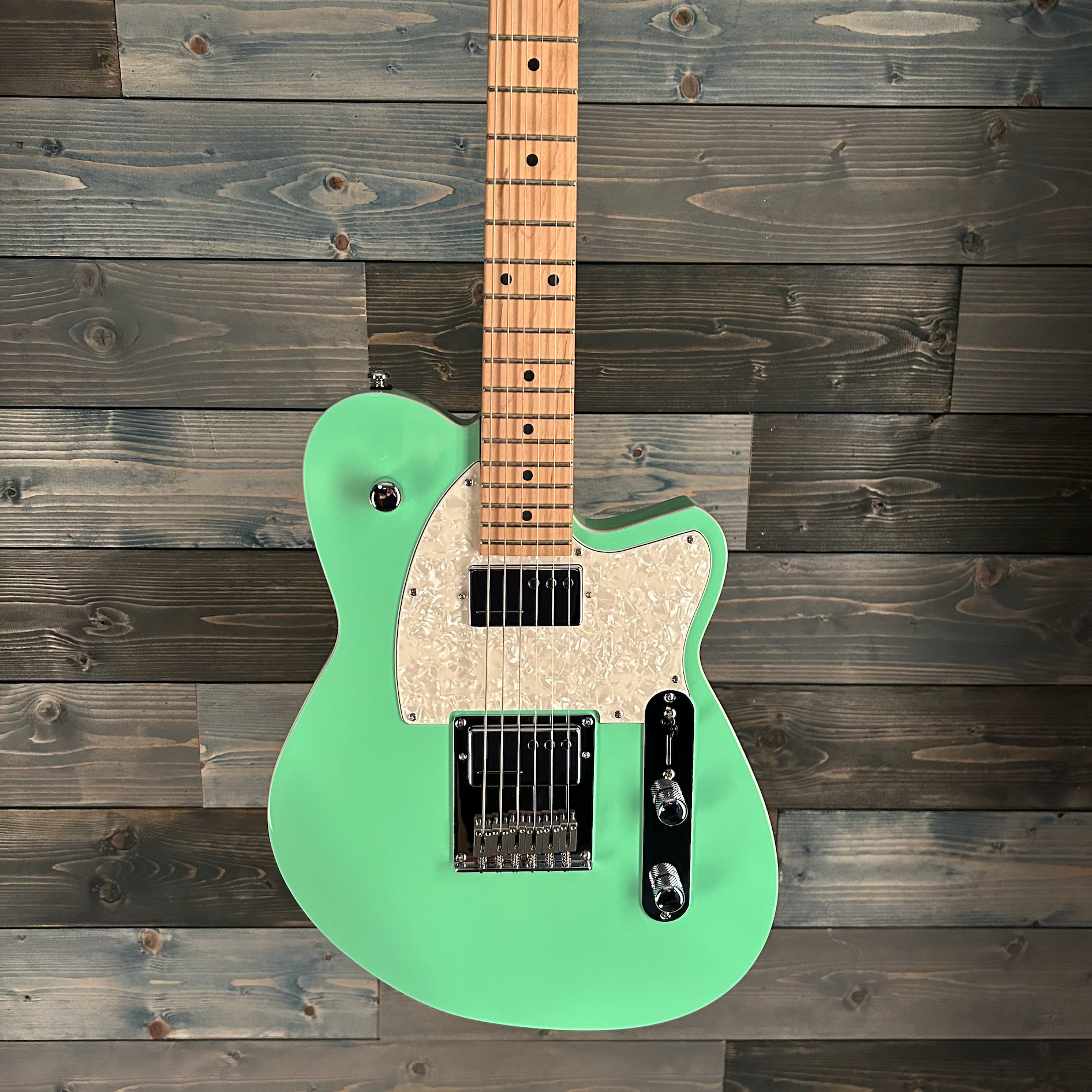 Reverend Cross Cut Electric Guitar - Oceanside Green