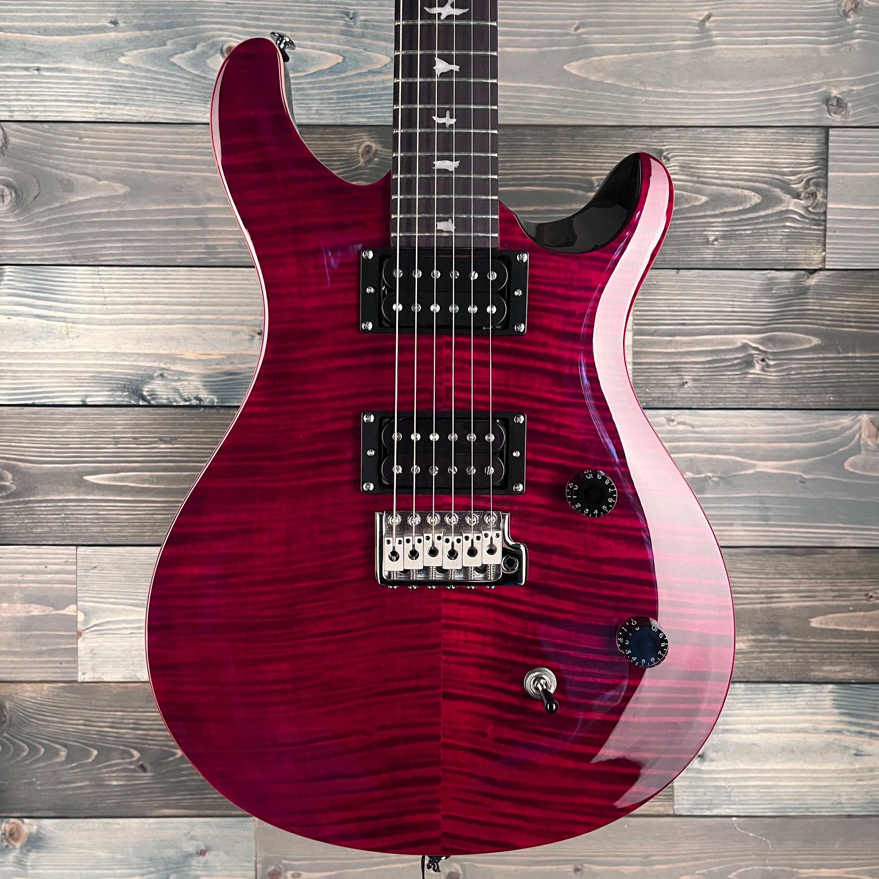 PRS SE CE24 Electric Guitar - Black Cherry