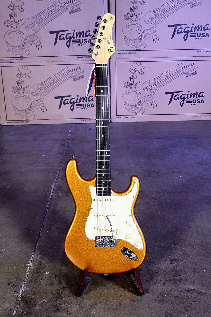 Tagima TG 500 Electric Guitar - Metallic Gold