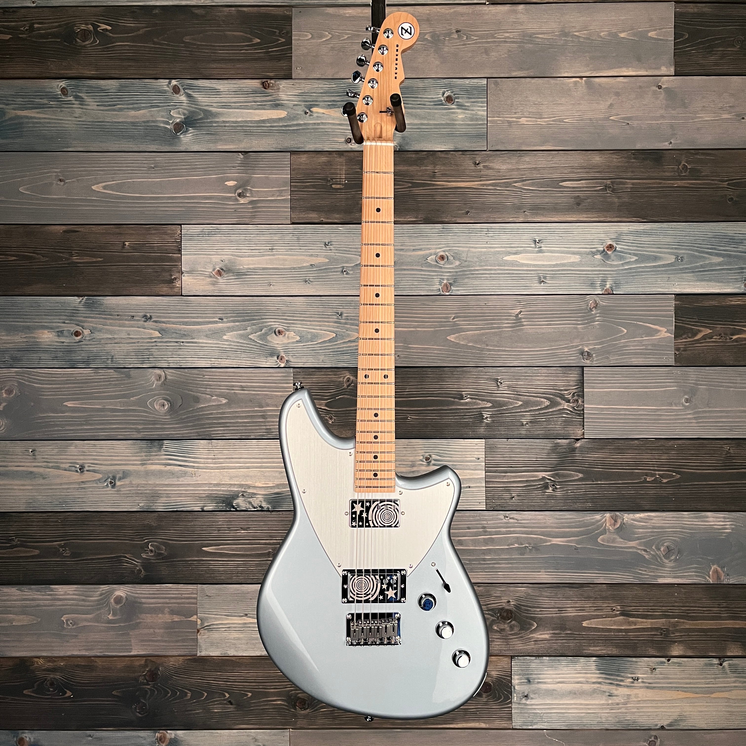 Reverend Guitars Billy Corgan Z-One Electric - Metallic Silver Freeze