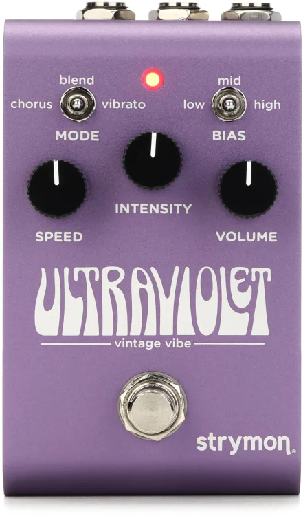 Strymon UltraViolet Vintage Vibe Chorus & Vibrato Pedal