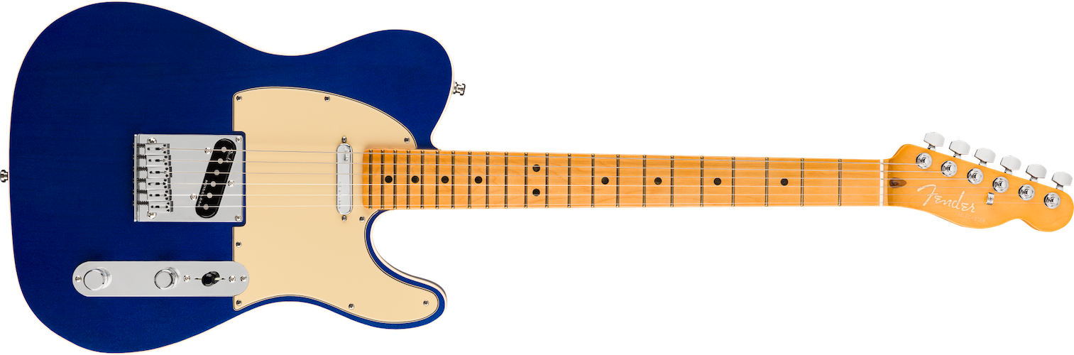 Fender American Ultra Telecaster, Maple Fingerboard, Cobra Blue