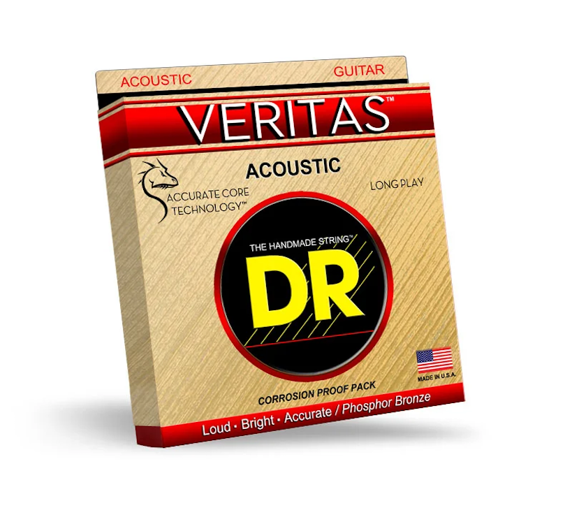 DR Strings VTA-12 Veritas w/Accurate Core Technology Light 12-54