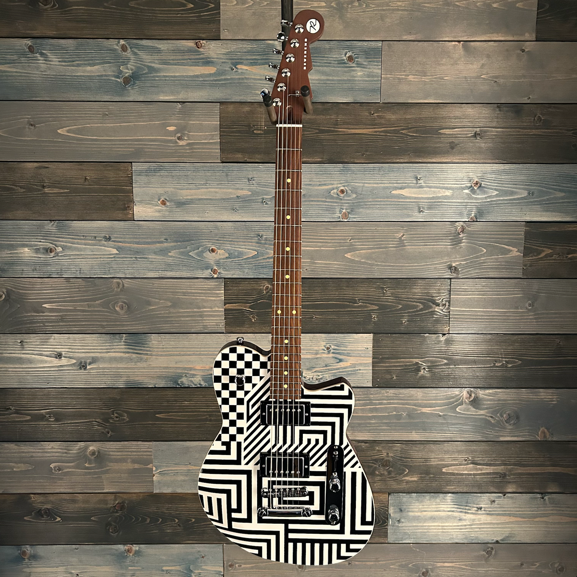 Reverend Jenn Wasner Electric Guitar - Optic Interruption