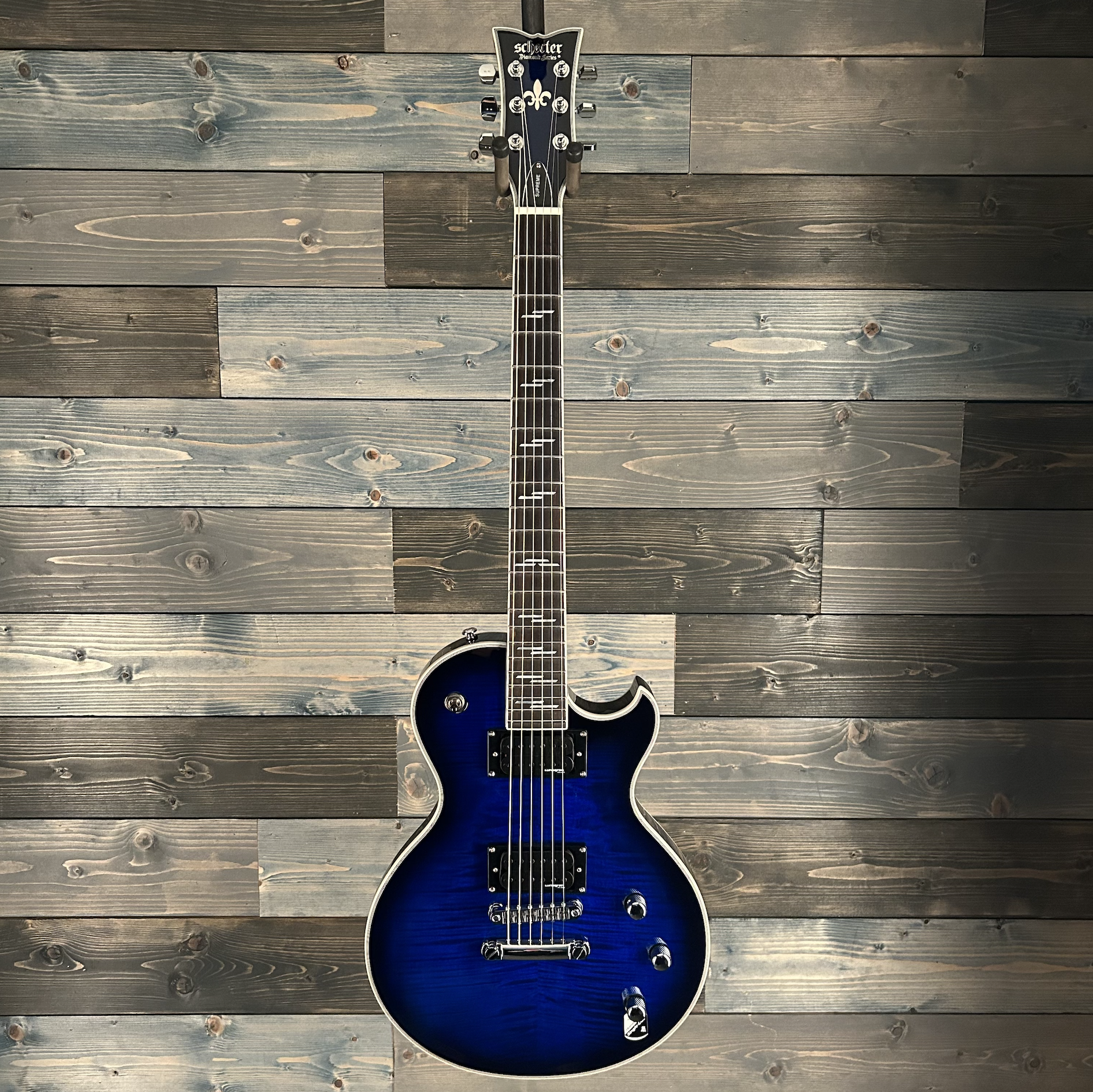 Schecter 2590 Solo II Supreme Electric -See Thru Blue Burst