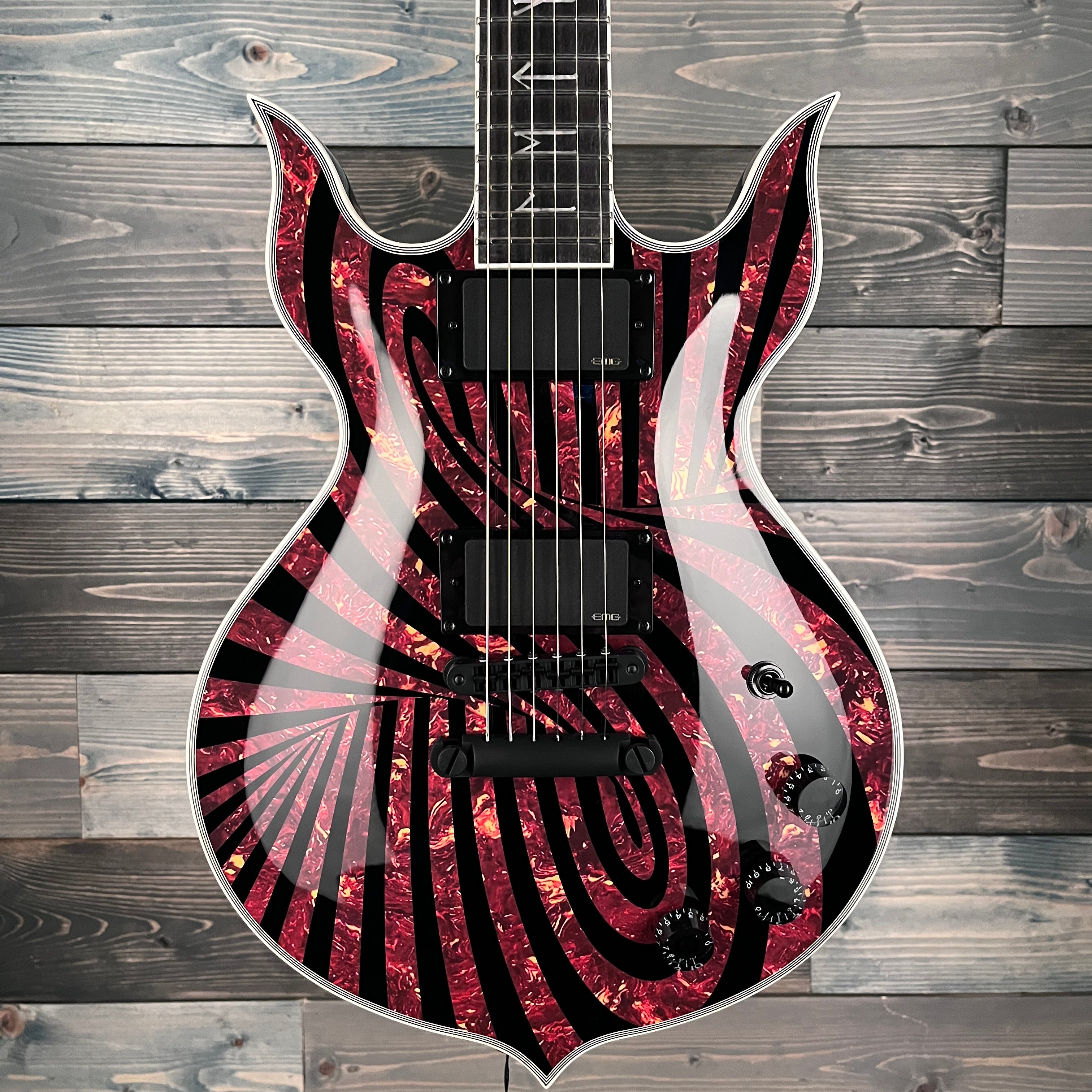 Wylde Audio 4550 Heathen Grail Electric - Tortoise Black Blizzard