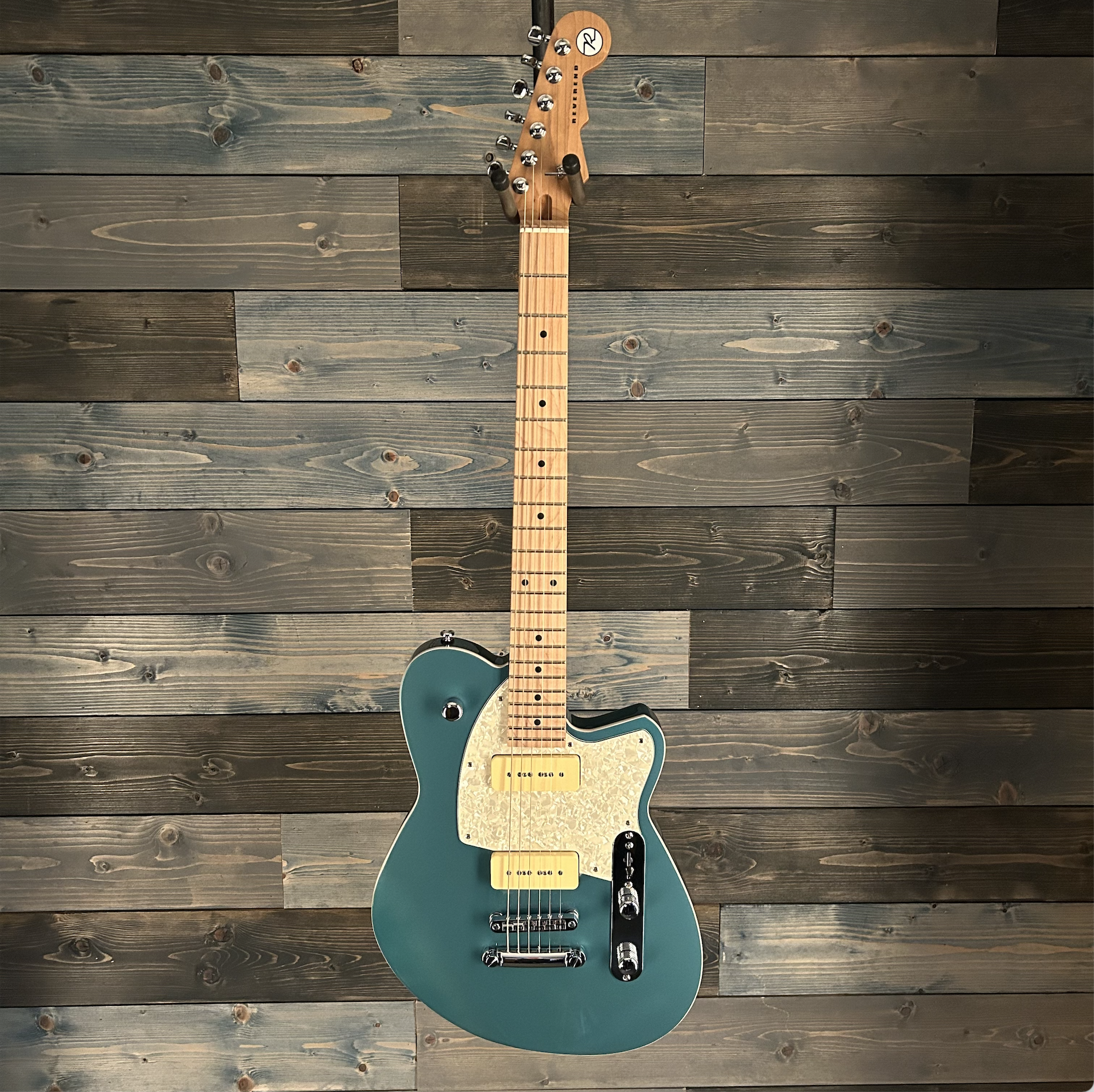 Reverend Charger 290 Electric Guitar - Deep Sea Blue