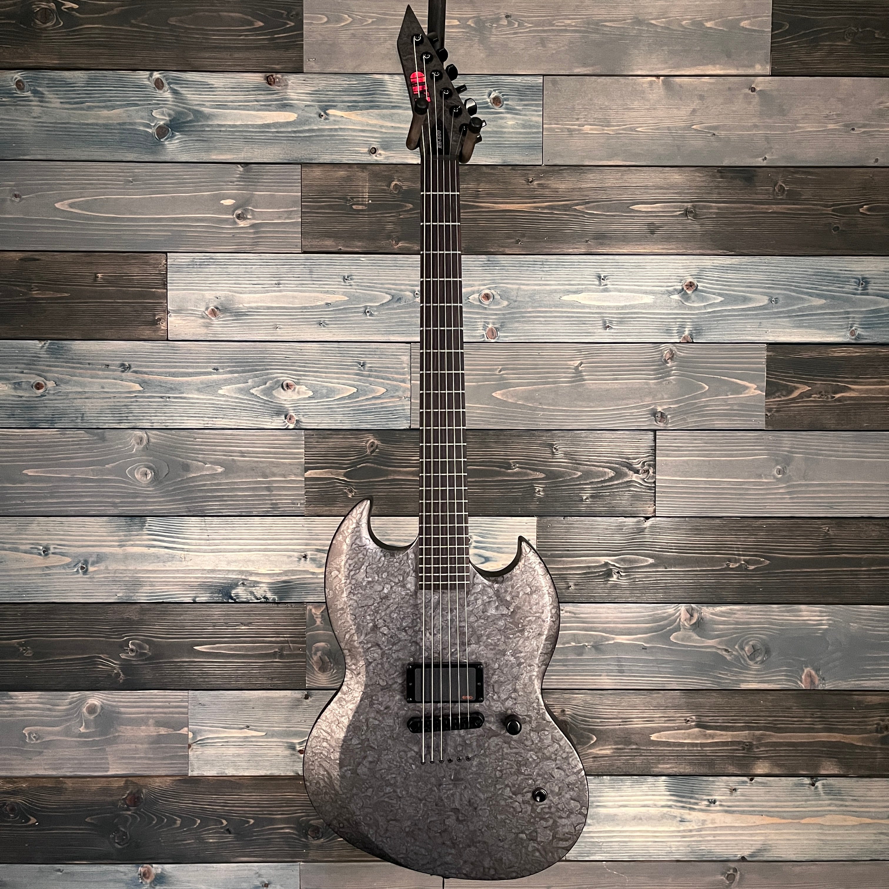 ESP LTD Reba Meyers RM-600 Electric w/Case- Black Marble Satin