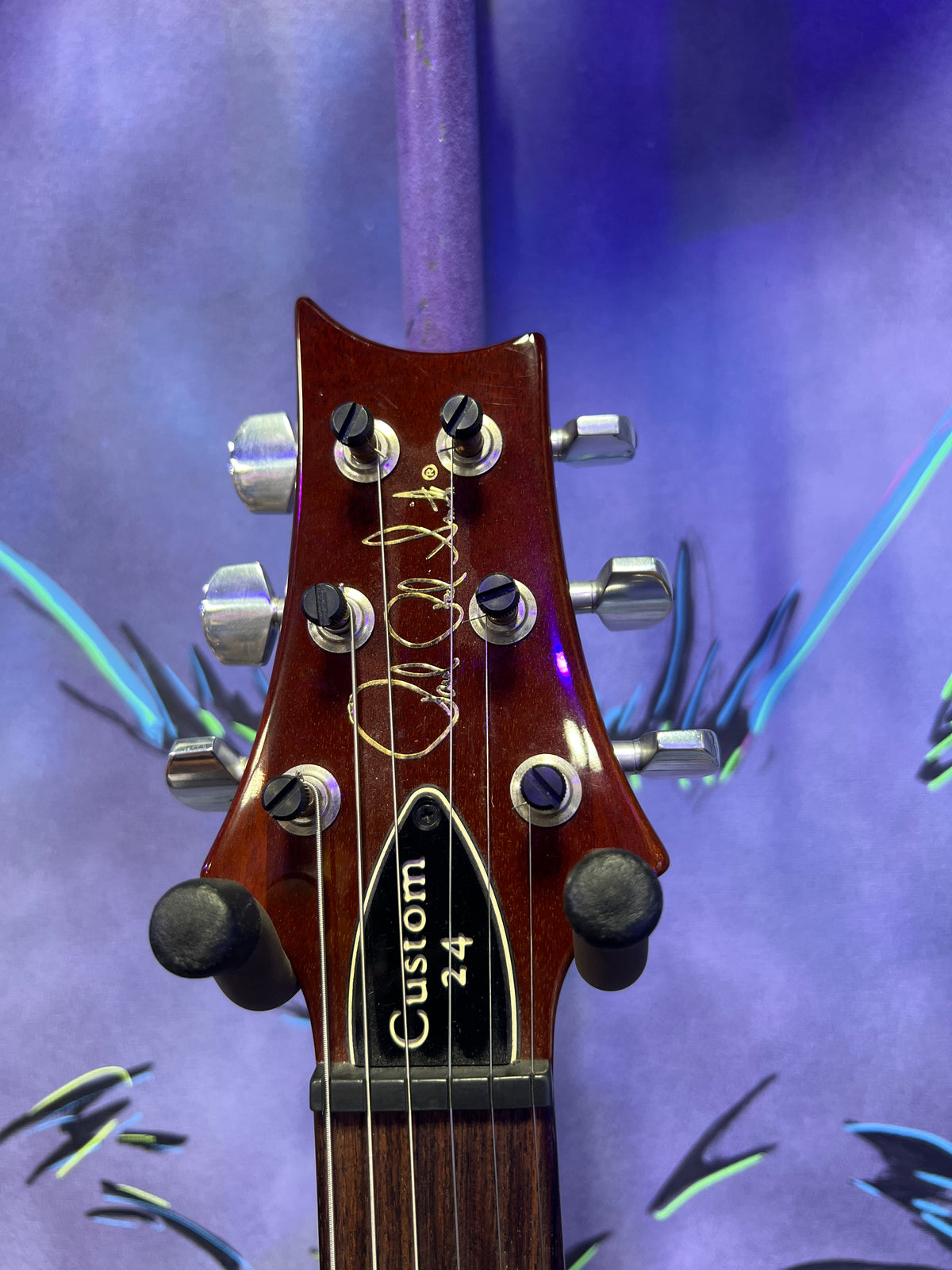 USED 2011 PRS Custom 24 10-Top – Black Gold Burst