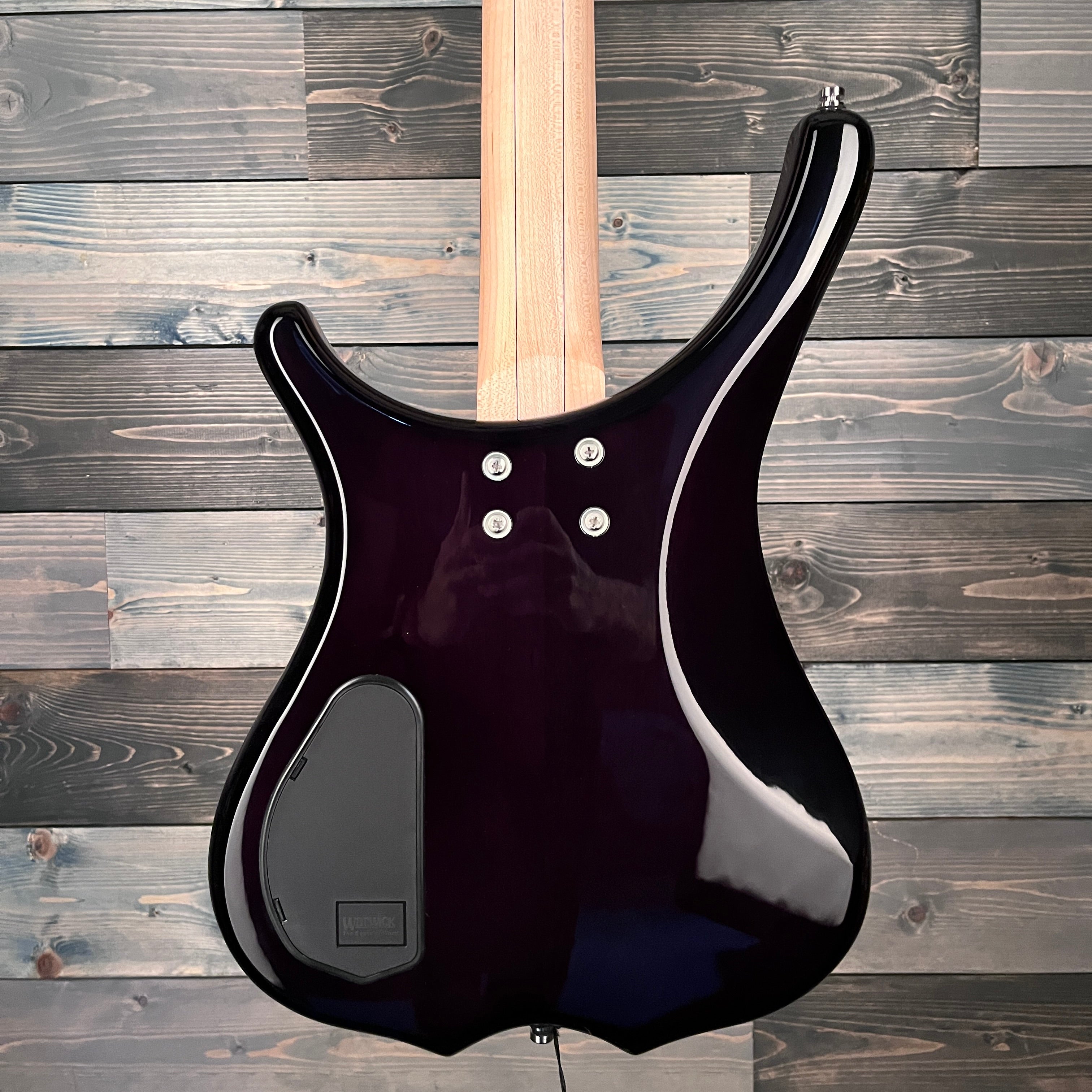 Warwick RockBass Infinity 4 String Bass - Nirvana Black Transparent High Polish