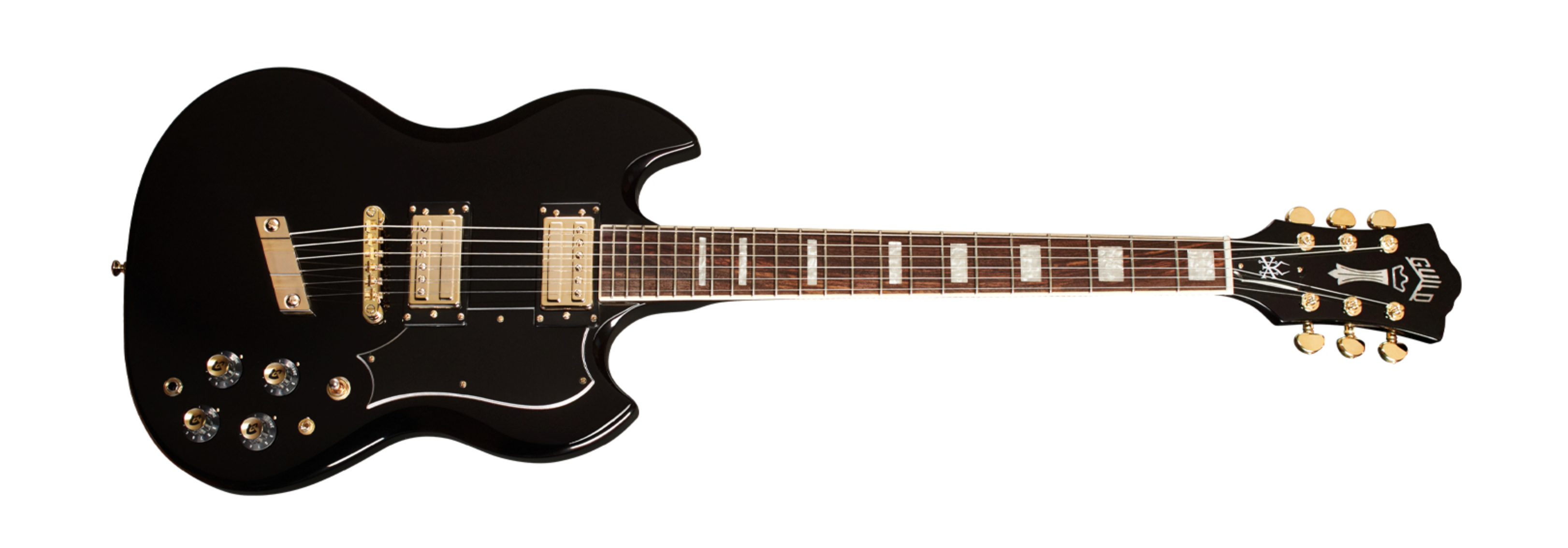 Guild Polara Kim Thayil Electric Guitar - Black