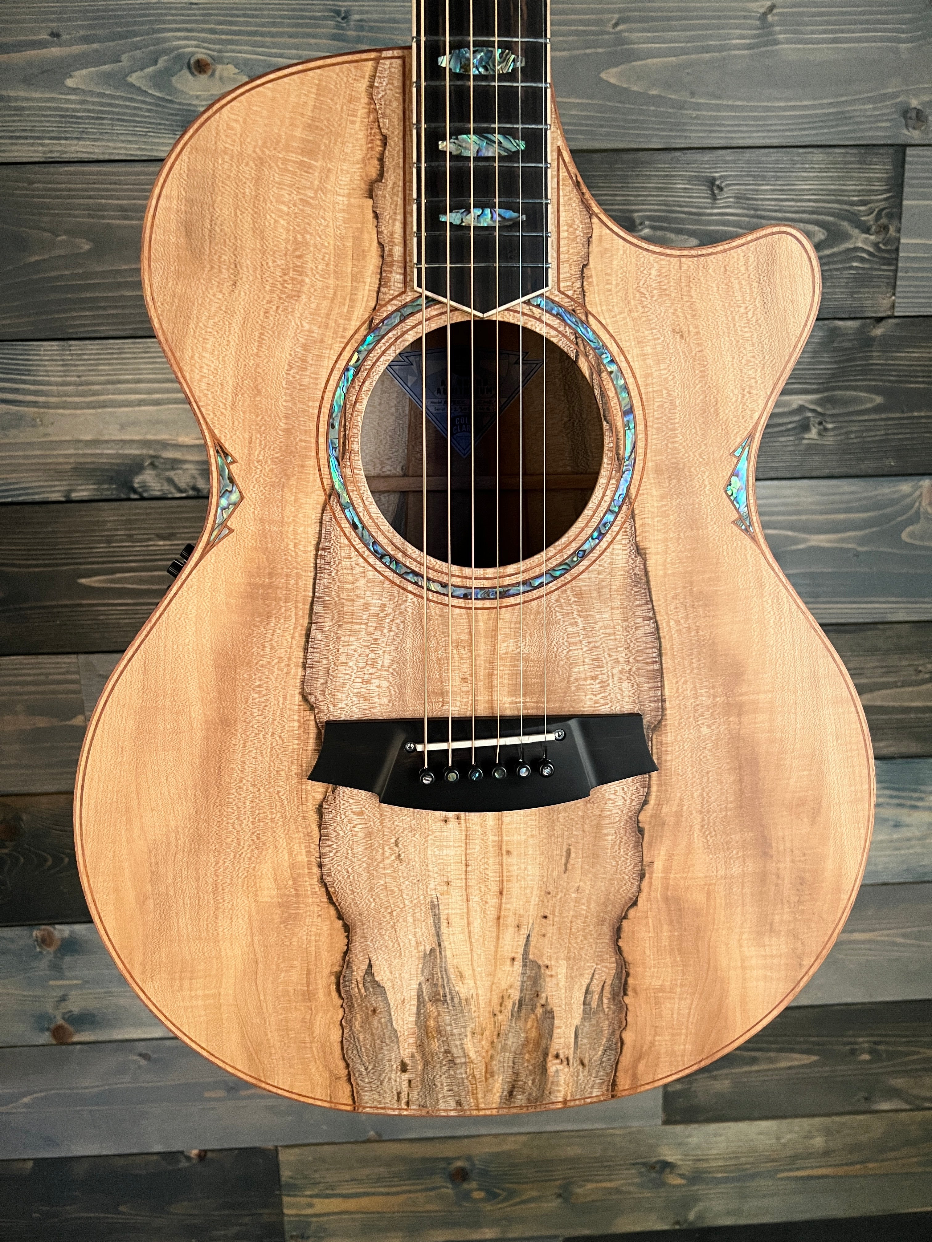 USED Cole Clark AN3EC-EMEM Grand Auditorium Acoustic - European Maple