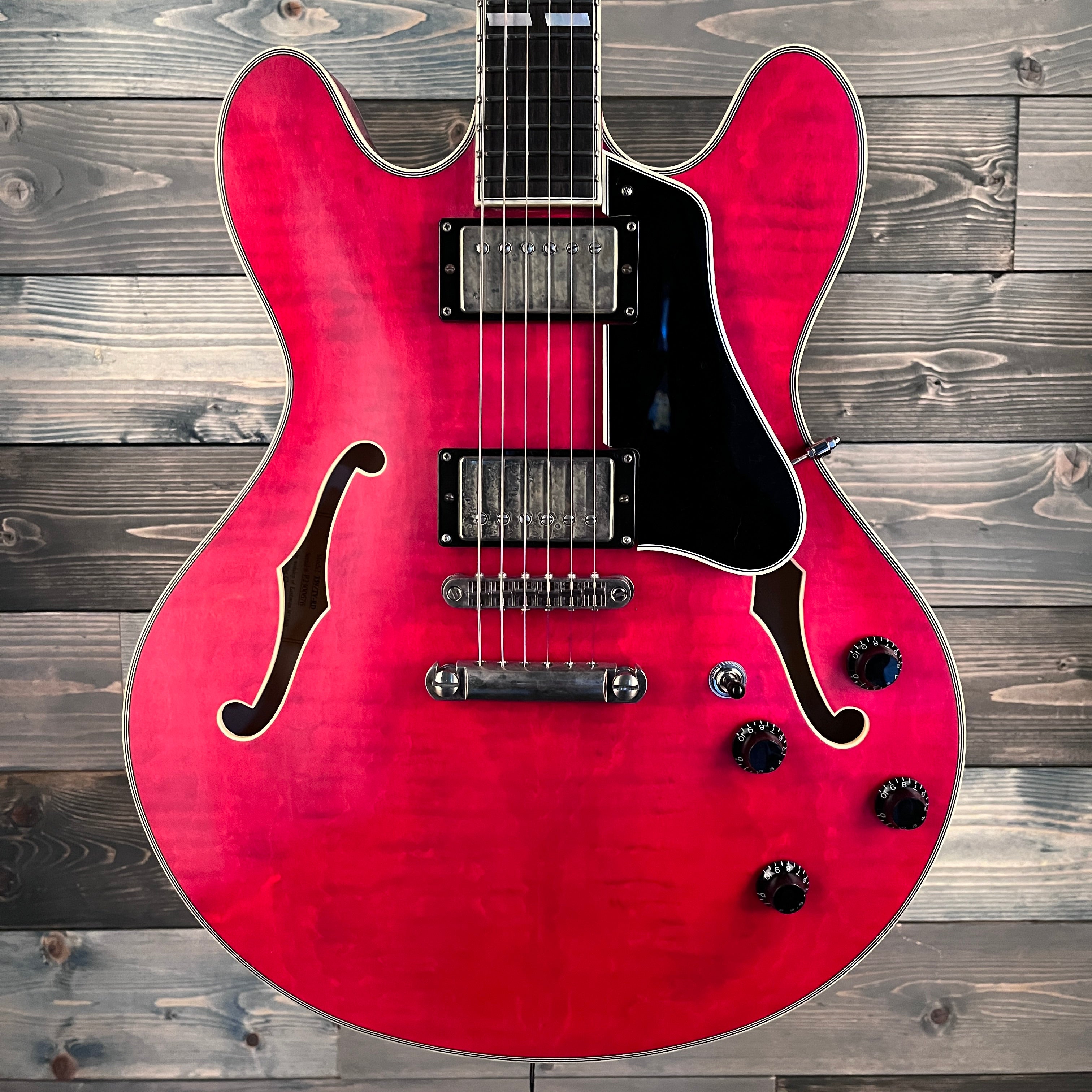 Eastman T59/TV - RD Thinline Truetone Vintage Electric Antique Red