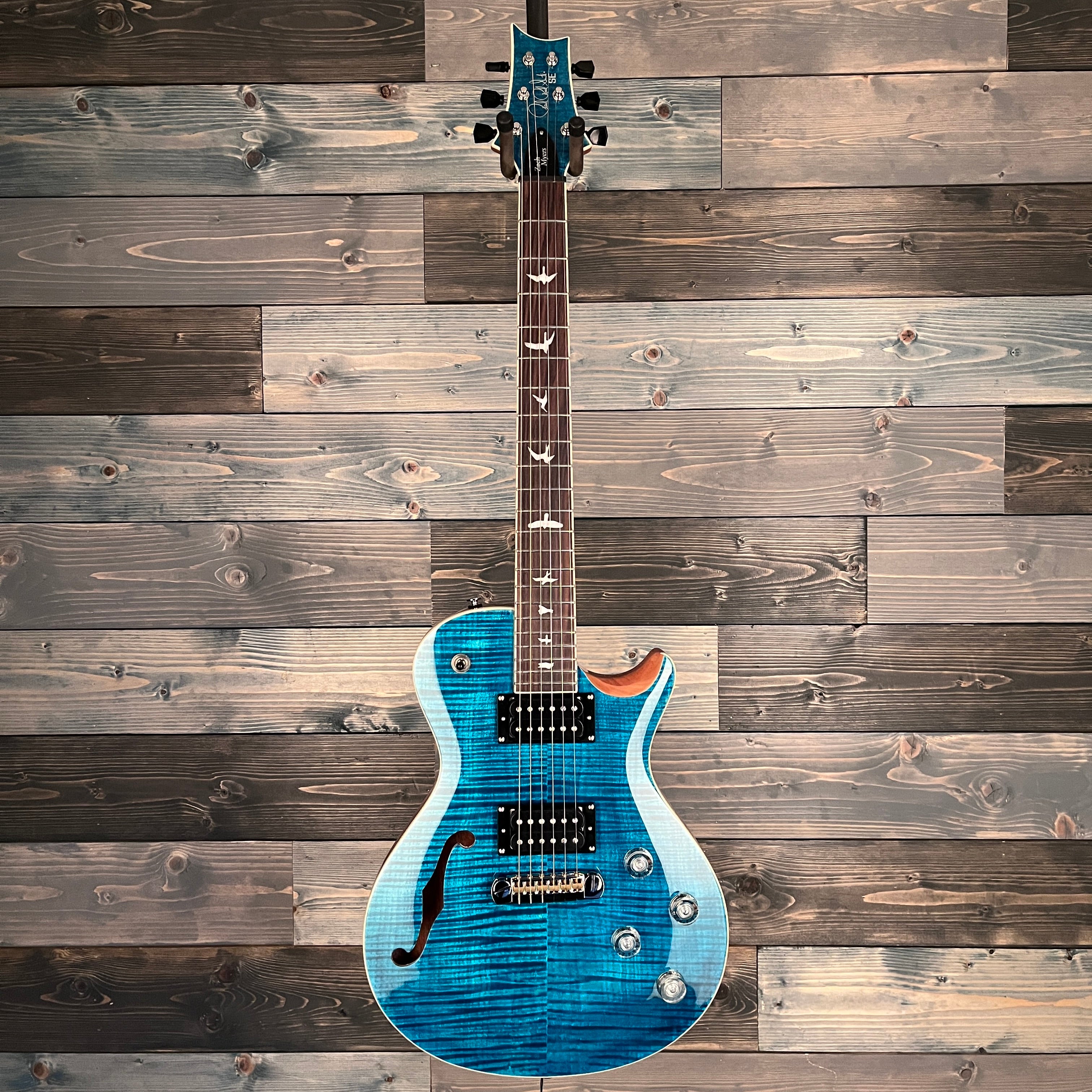 PRS SE Zach Meyers 594 Electric Guitar - Myers Blue
