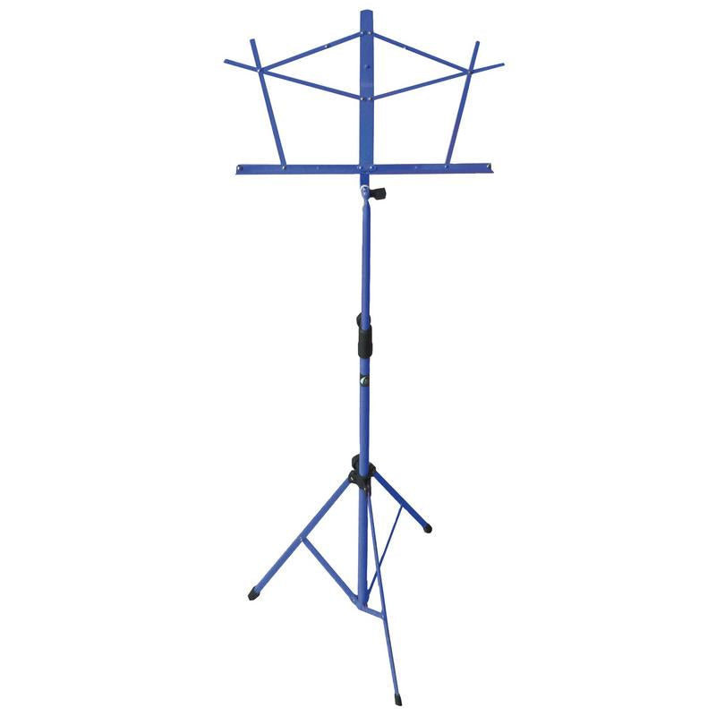 Hamilton Deluxe Folding Music Stand w/Bag - Blue