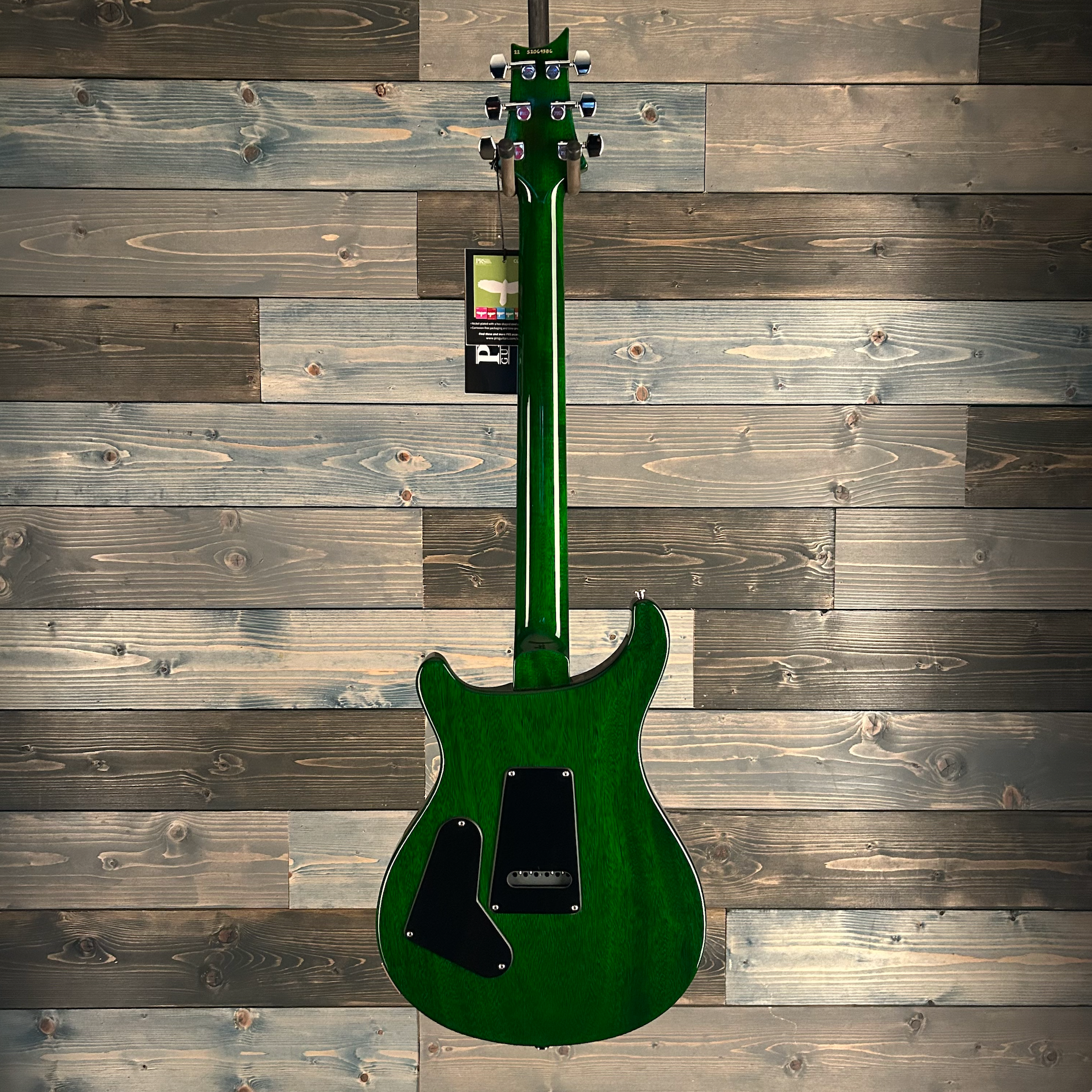 PRS S2 Custom 24 Maple Quilted (Non-10) Electric Guitar - Eriza Verde