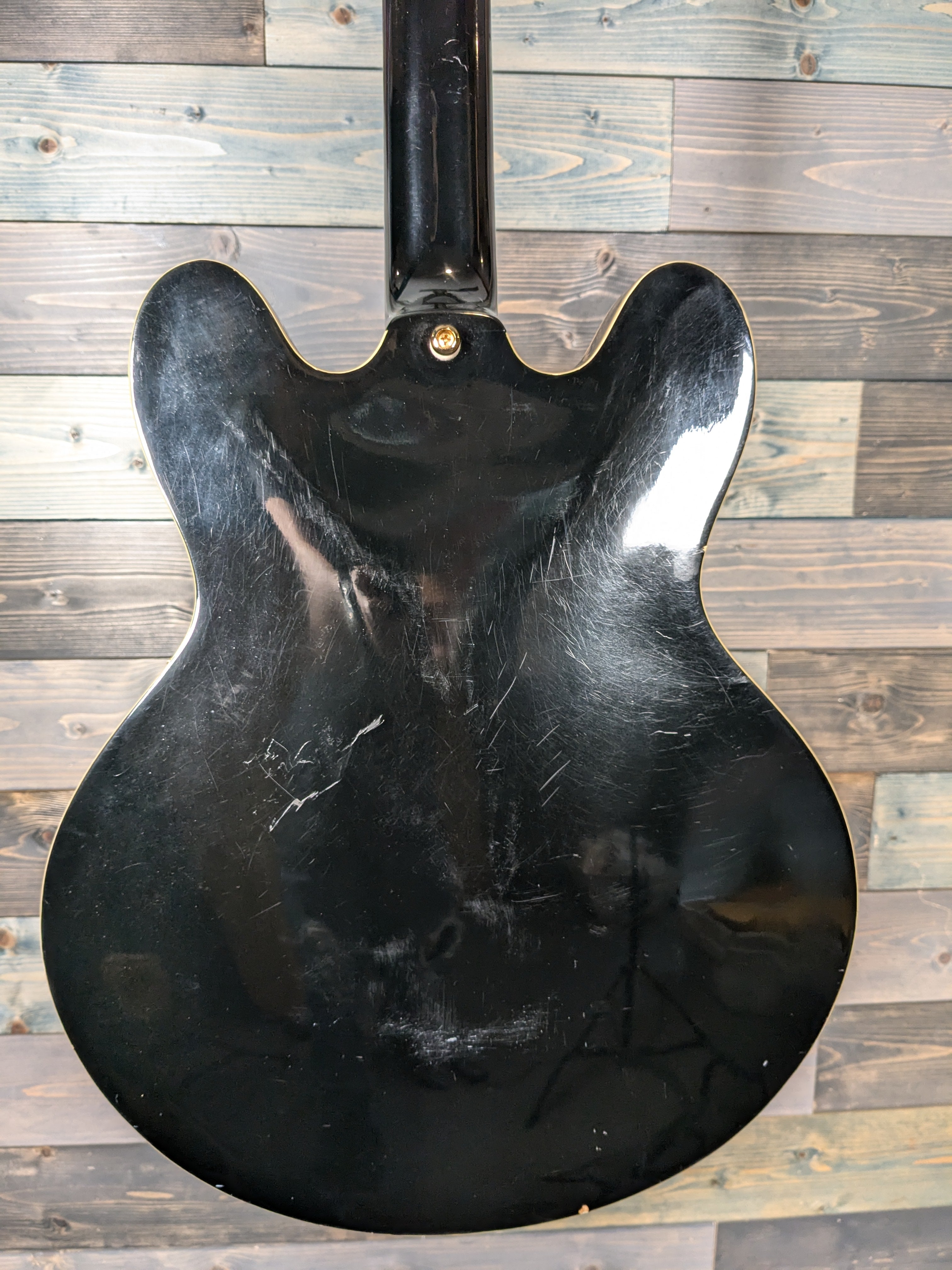 USED Epiphone Made in Korea Sheraton II Electric Guitar - Black