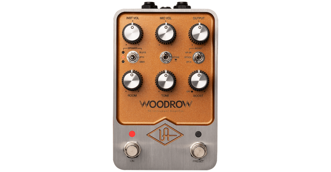 UAFX Woodrow '55 Instrument Amp Emulation pedal w/ Bluetooth