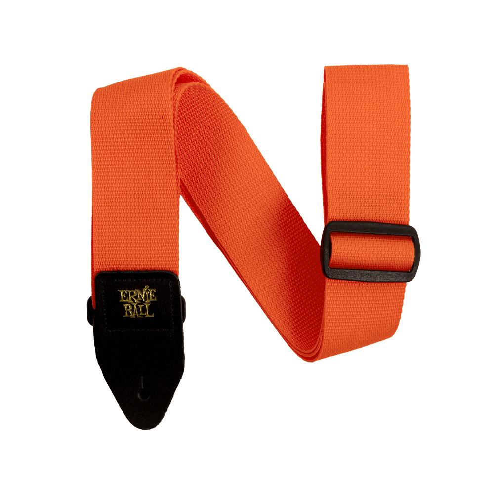 Ernie Ball P05353 Polypro Guitar Strap/Bass Strap - Orange