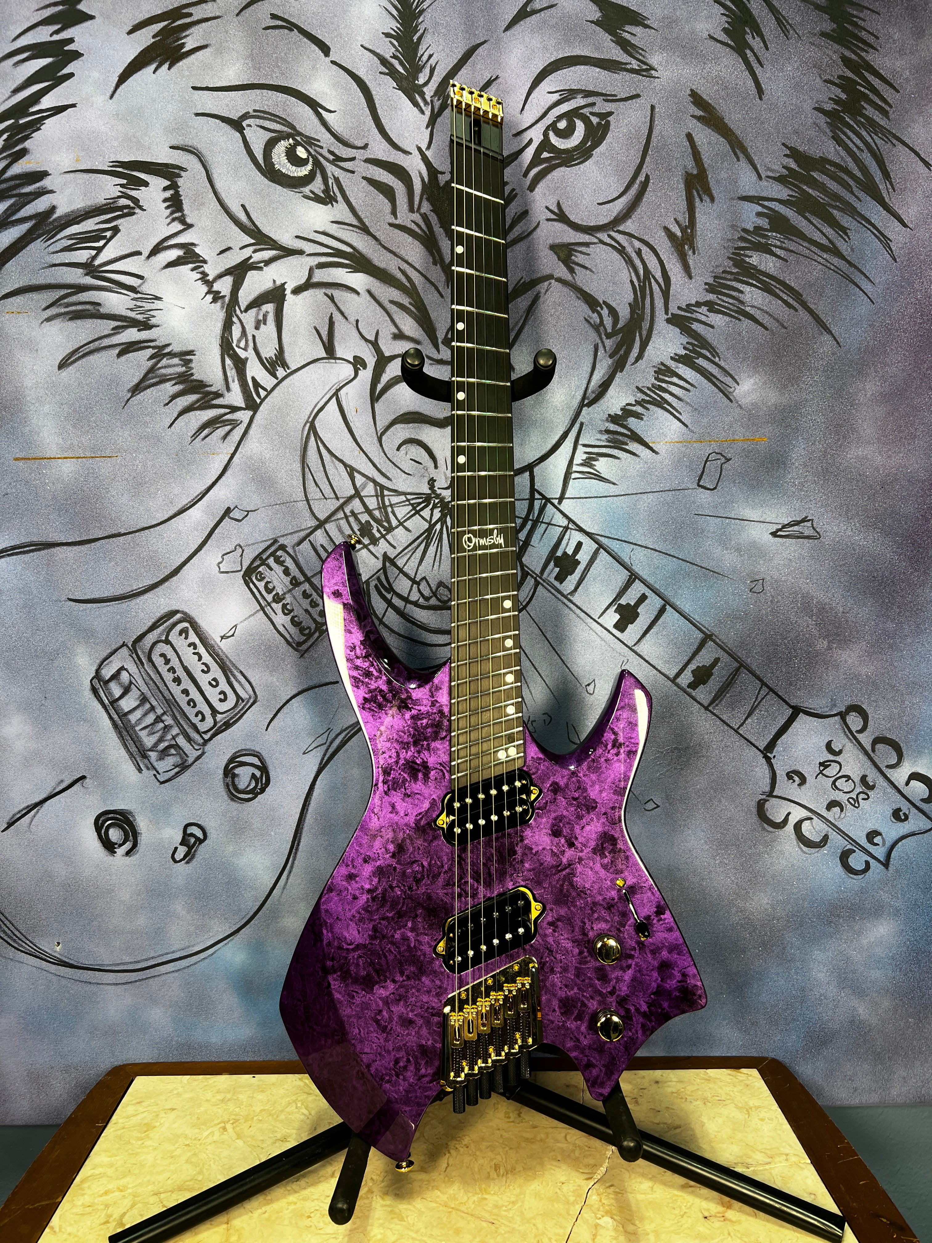 USED Ormsby Roberto Barros Cyborg Goliath - Purple Marbalizer
