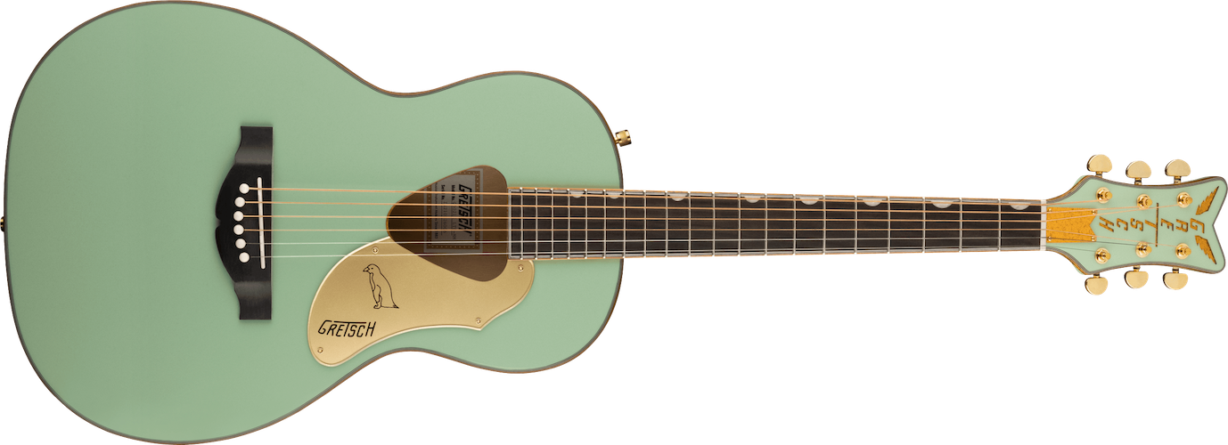 Gretsch G5021E Rancher Penguin Parlor Acoustic/Electric - Mint Metallic