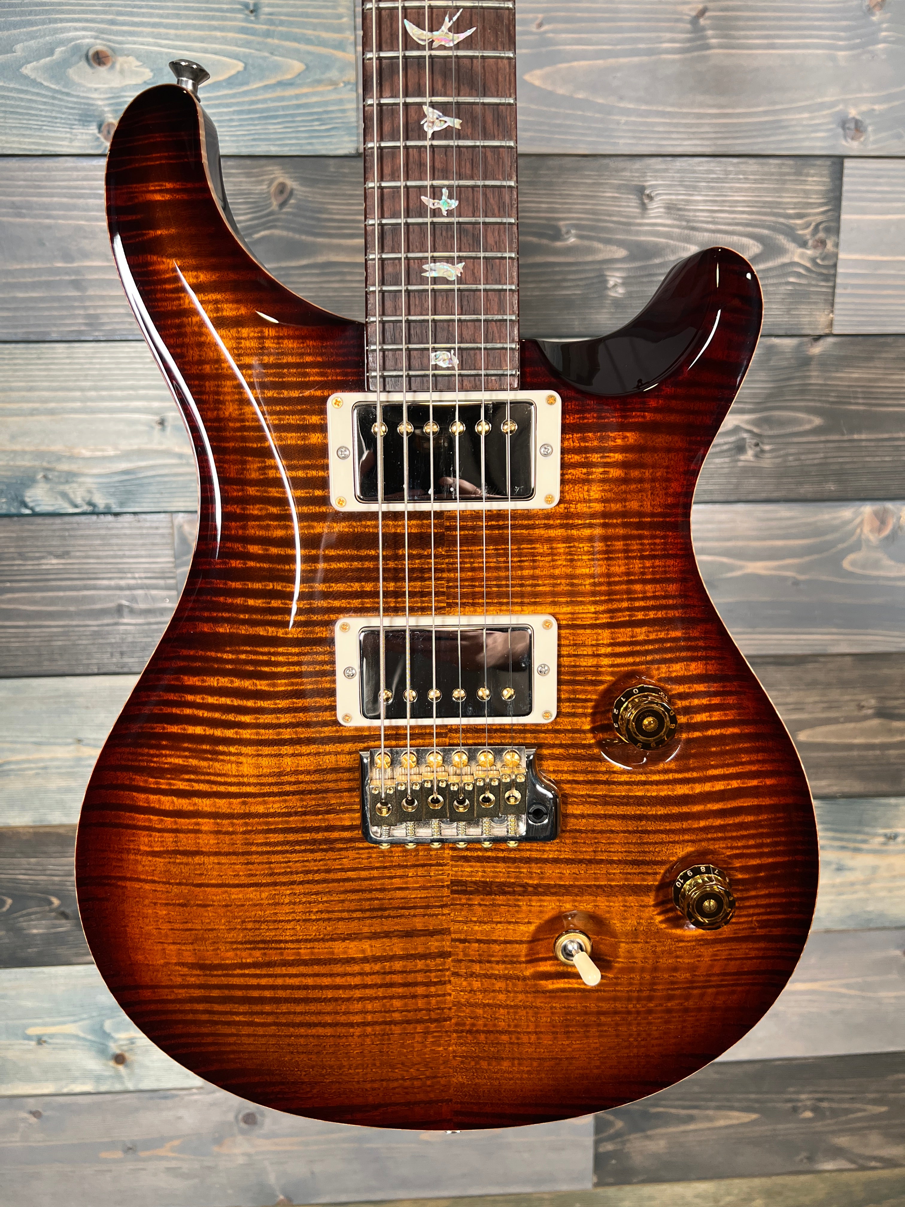 USED 2018 PRS Custom 24 Fatback Artist Wood Library - 10 top