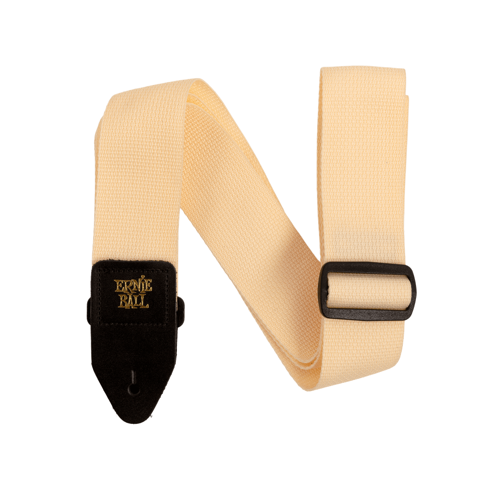 Ernie Ball P05354 Polypro Guitar Strap/Bass Strap - Cream
