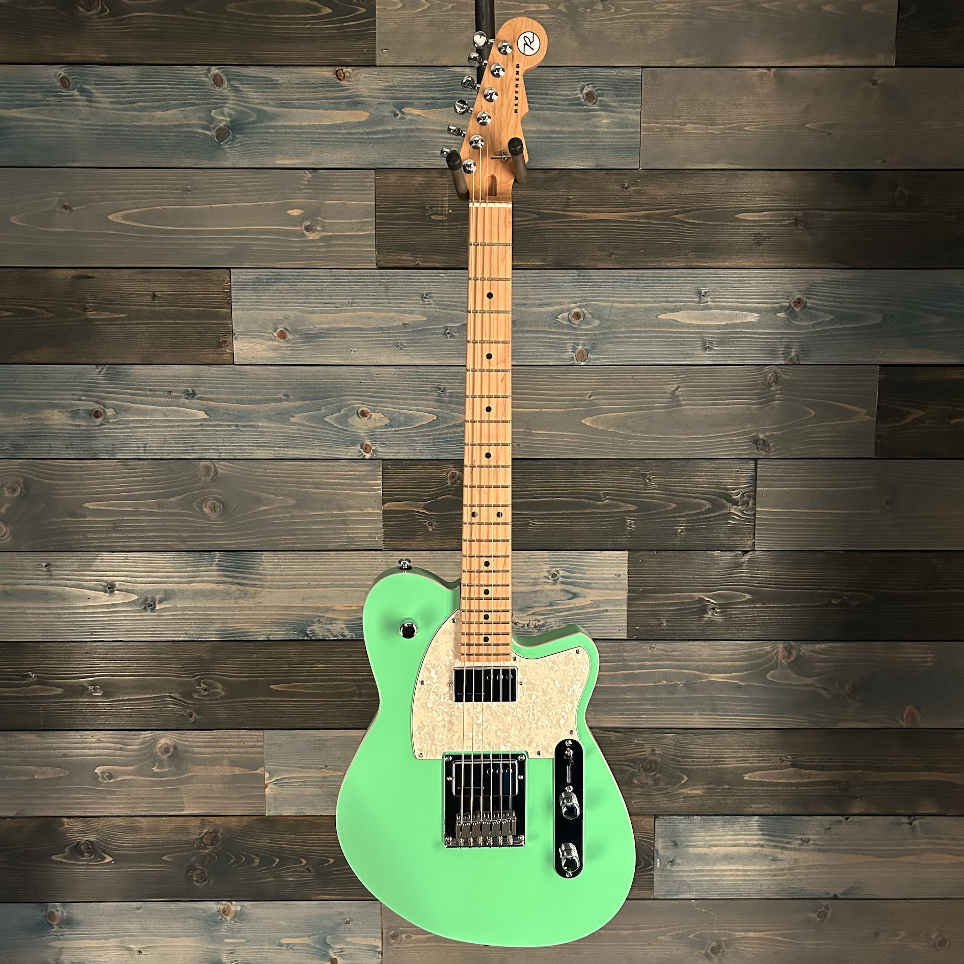 Reverend Cross Cut Electric Guitar - Oceanside Green