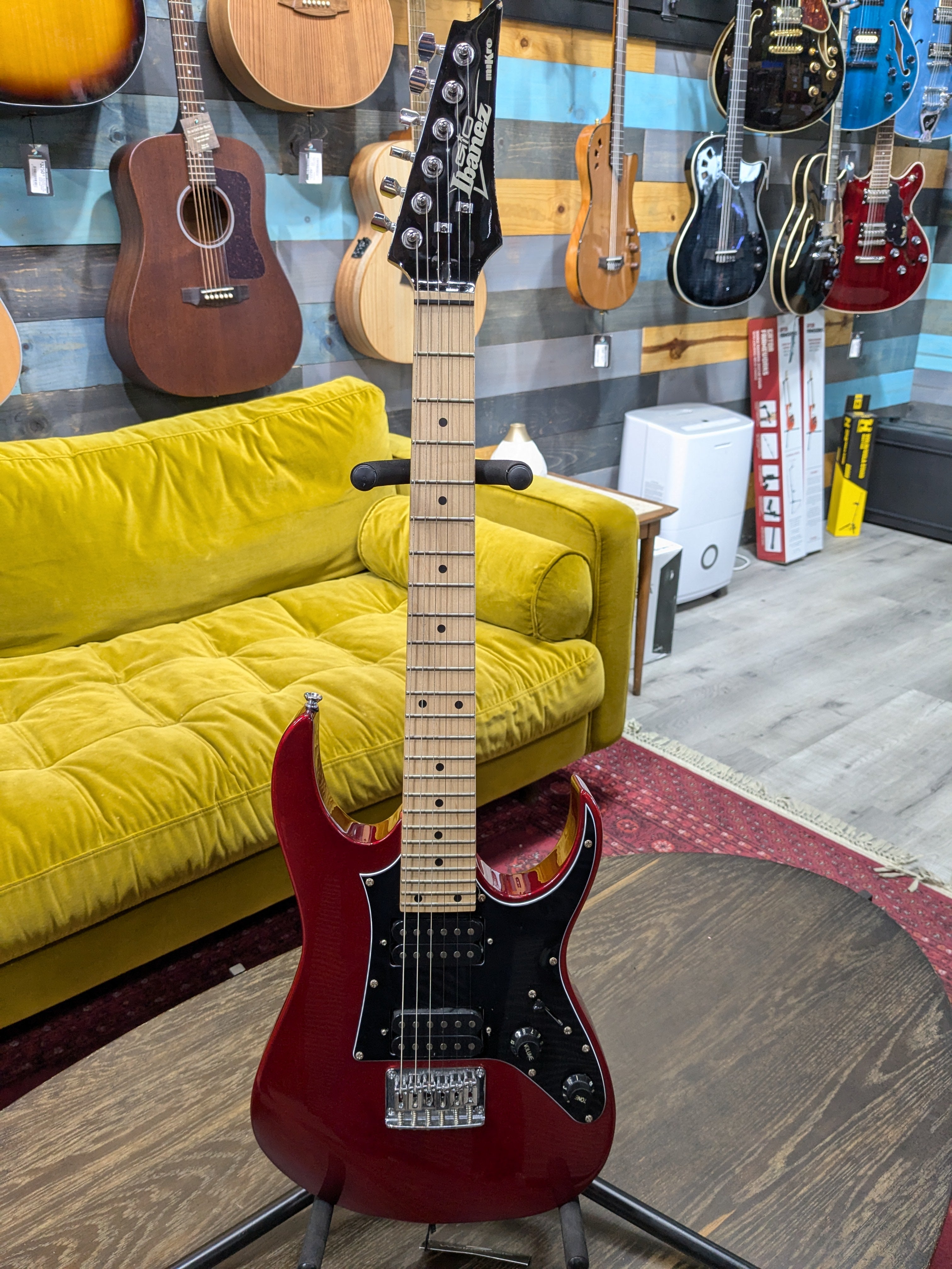 USED Ibanez GRGM21M Mikro Electric - Candy Apple