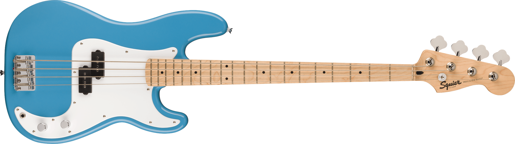 Fender Squier Sonic Precision Bass, White Pickguard, California Blue