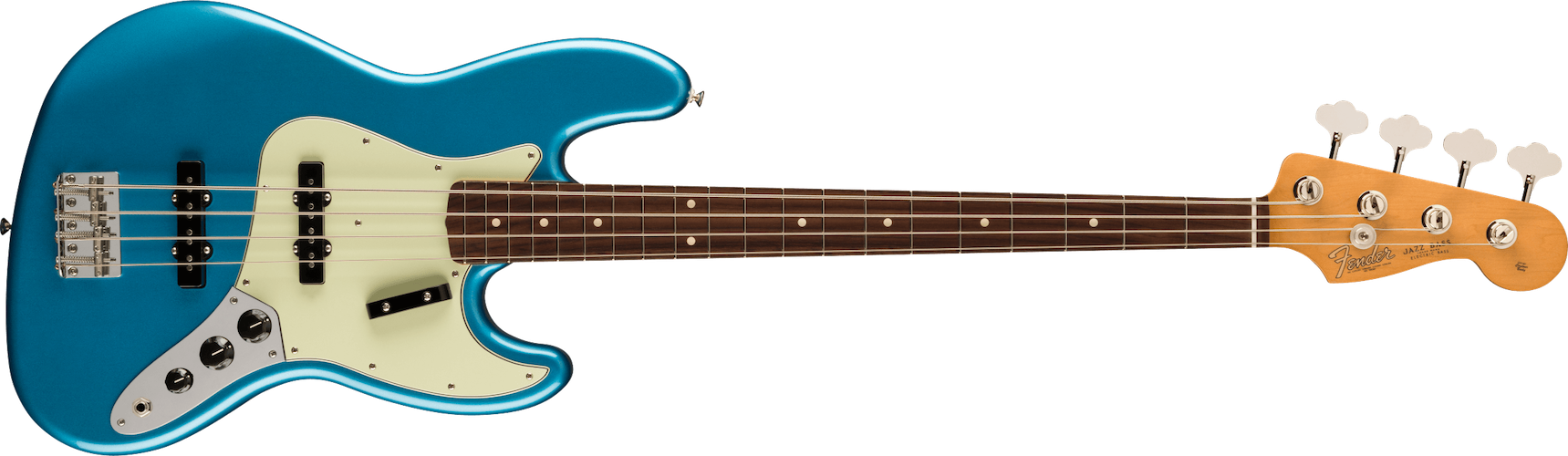 Fender Vintera II '60s Jazz Bass, Rosewood Fingerboard, Lake Placid Blue