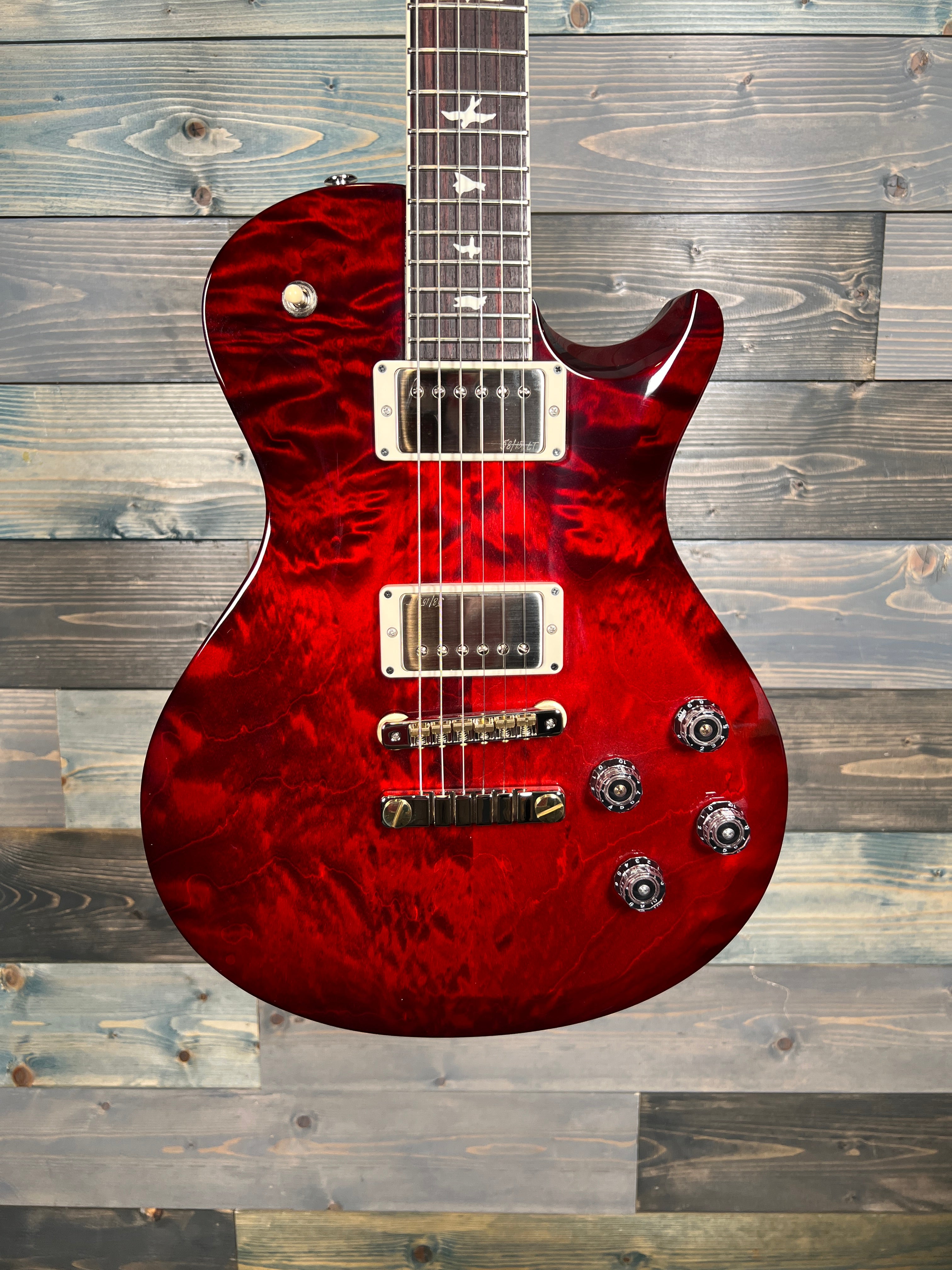 PRS S2 McCarty Singlecut 594 Electric - Fire Red Burst