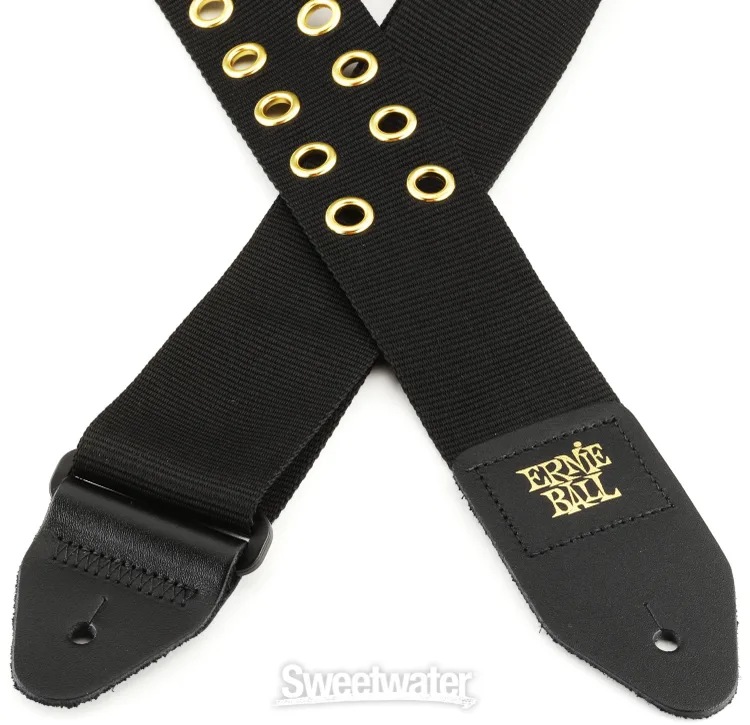 Ernie Ball Premium Guitar Strap Whole Lotta Metal - Gold