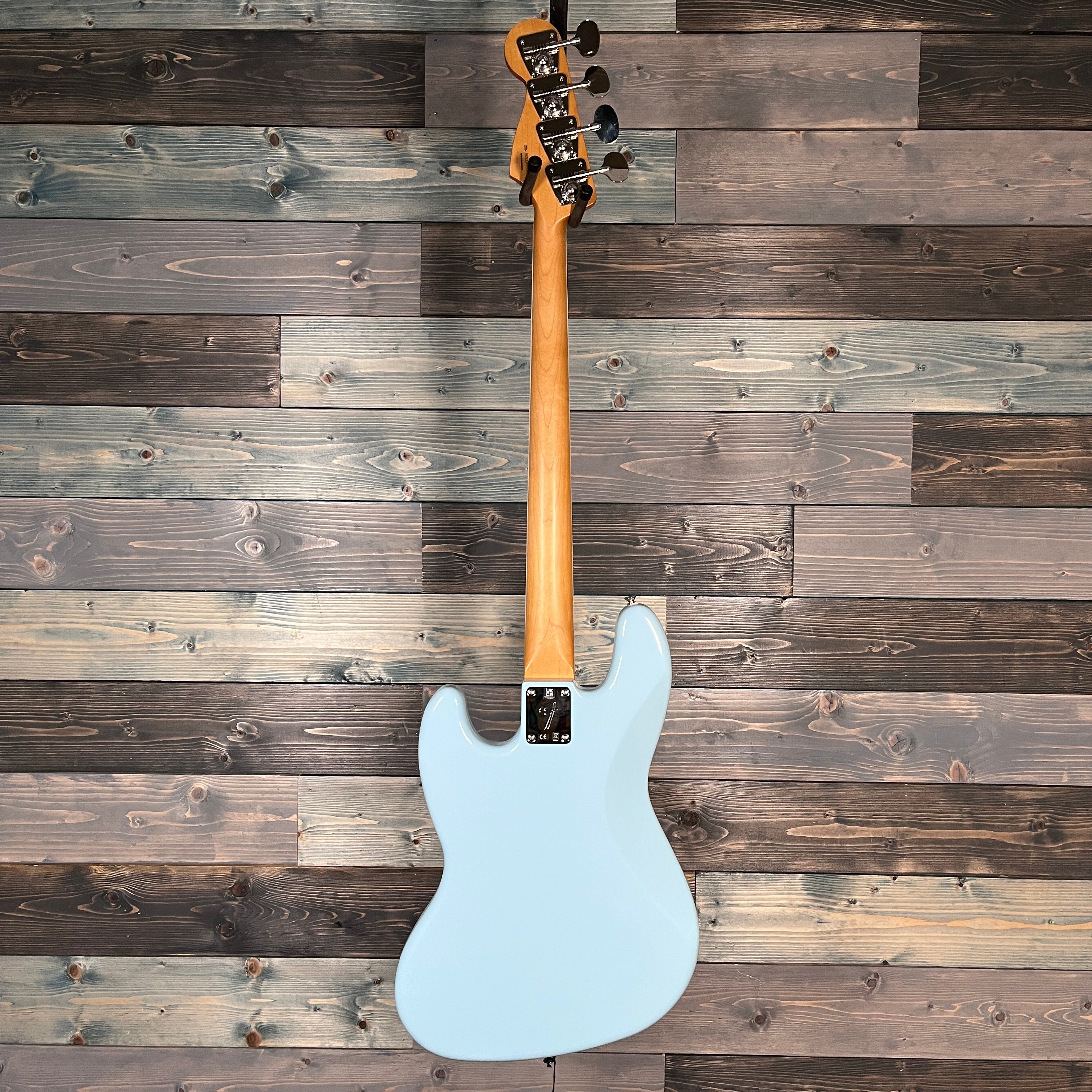 Fender Gold Foil Jazz Bass, Ebony Fingerboard, Sonic Blue