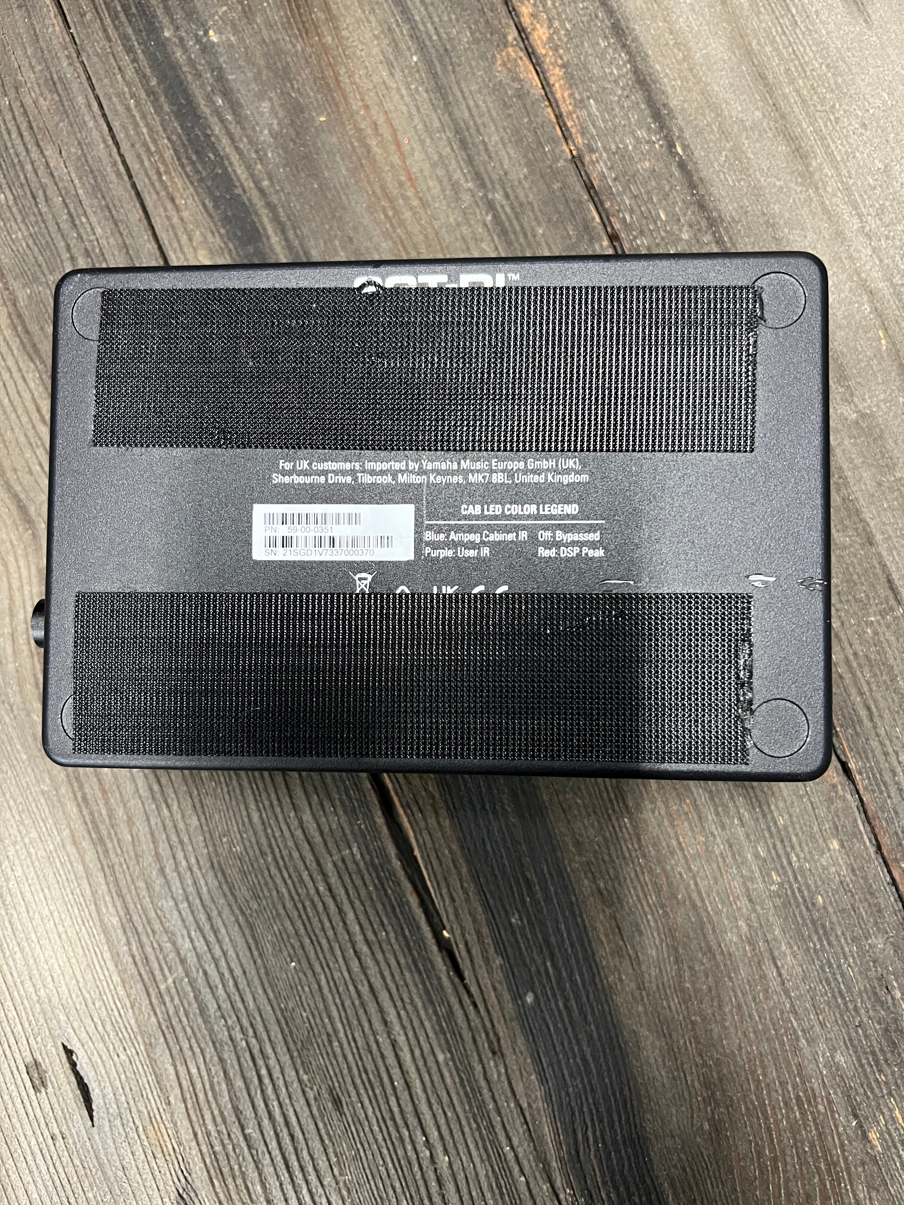 USED Ampeg SGT-DI Preamp pedal and DI