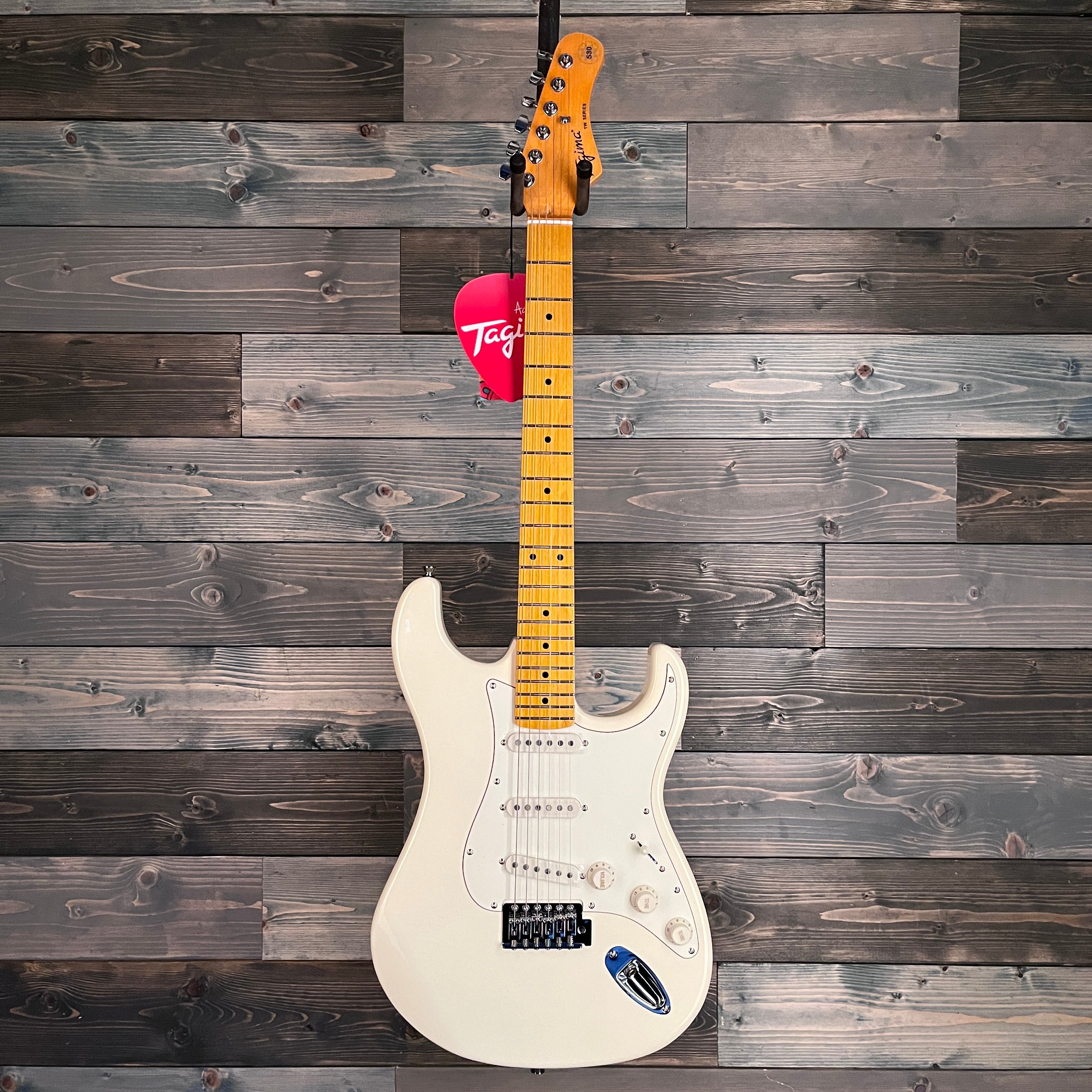 Tagima TG 530 Electric Guitar - Olympic White