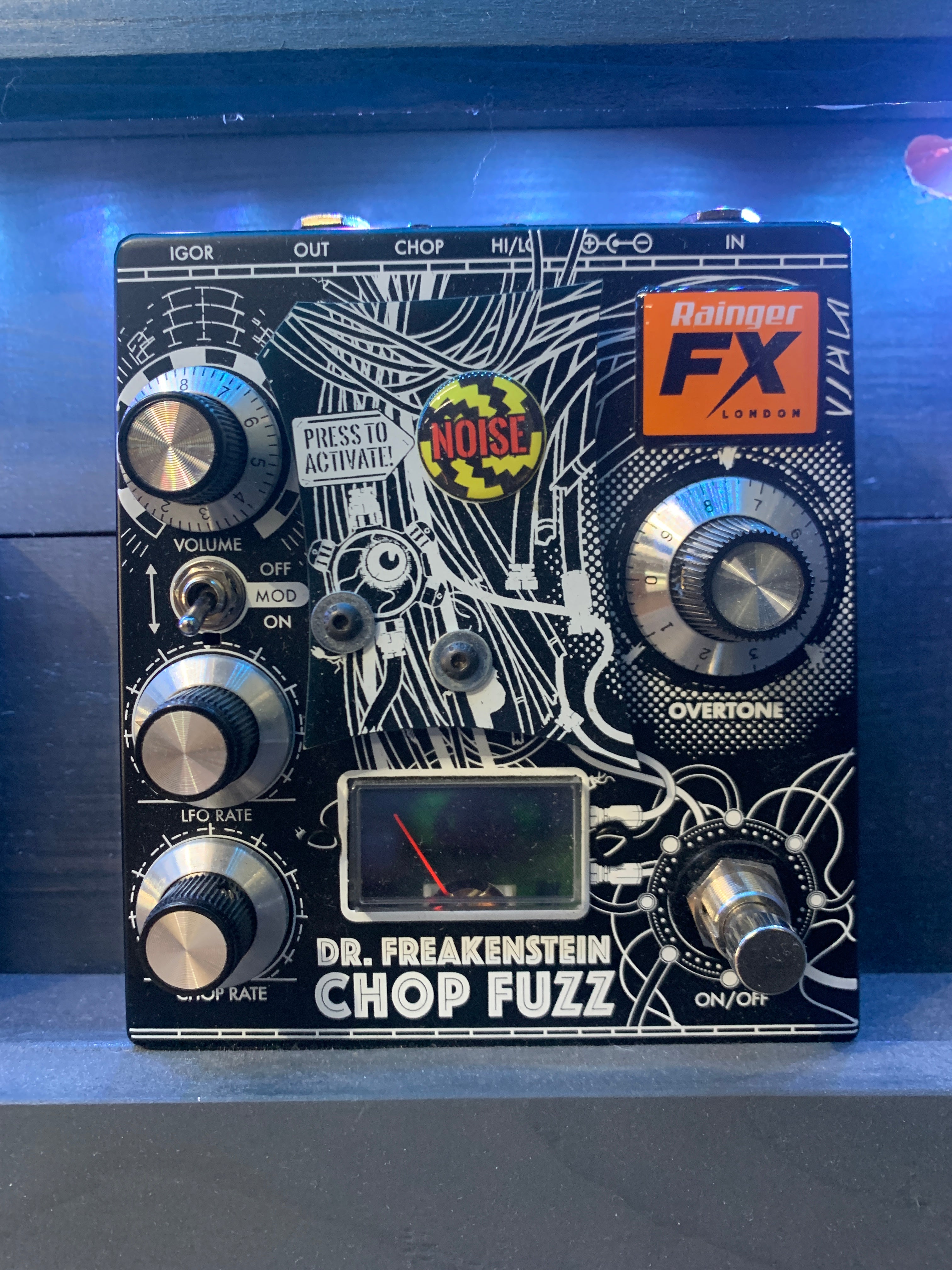 Rainger FX Dr Freakenstein Chop Fuzz w/Igor
