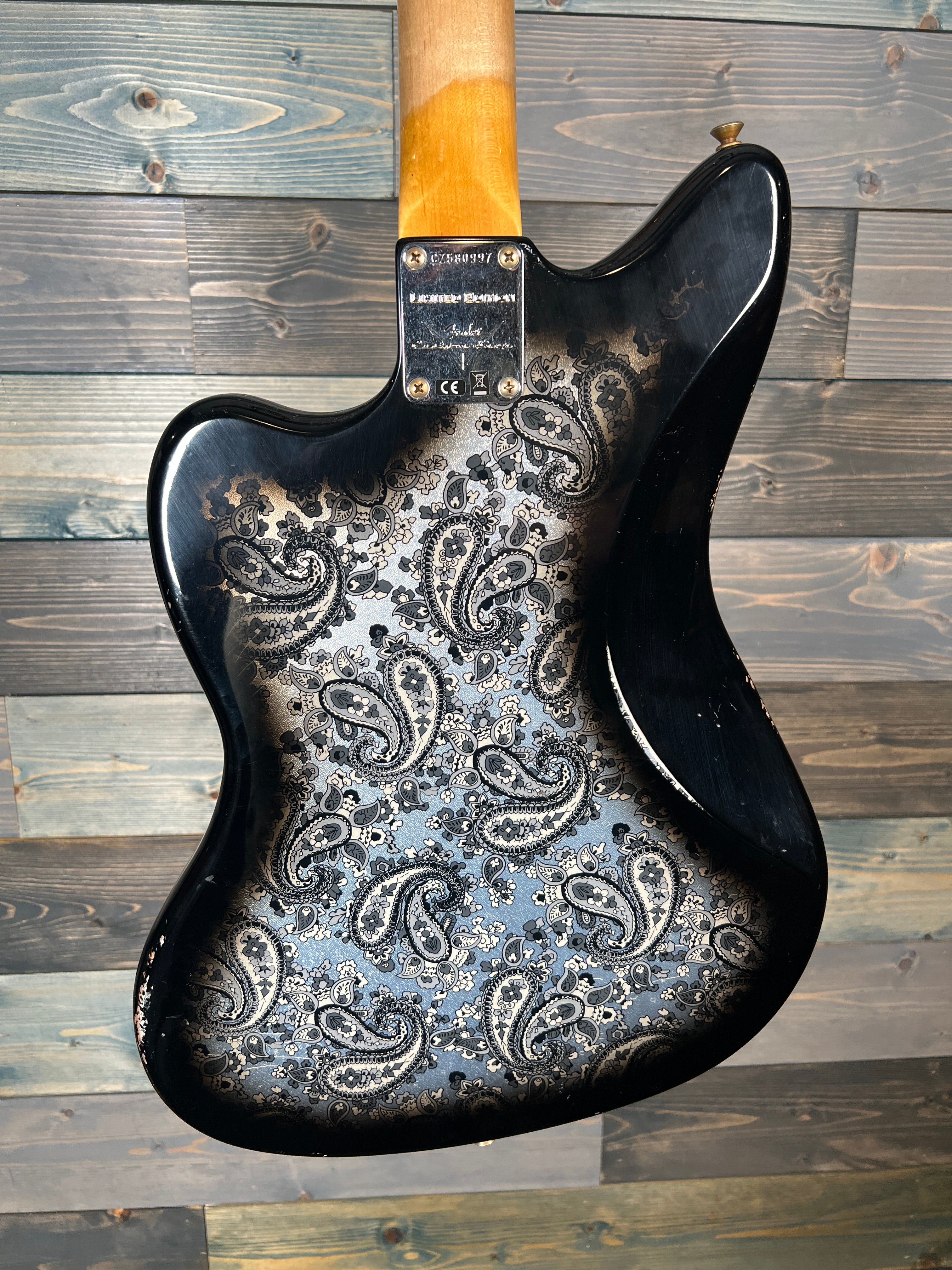 Fender Custom Shop Limited Edition Jazzmaster Relic Aged Black Paisley