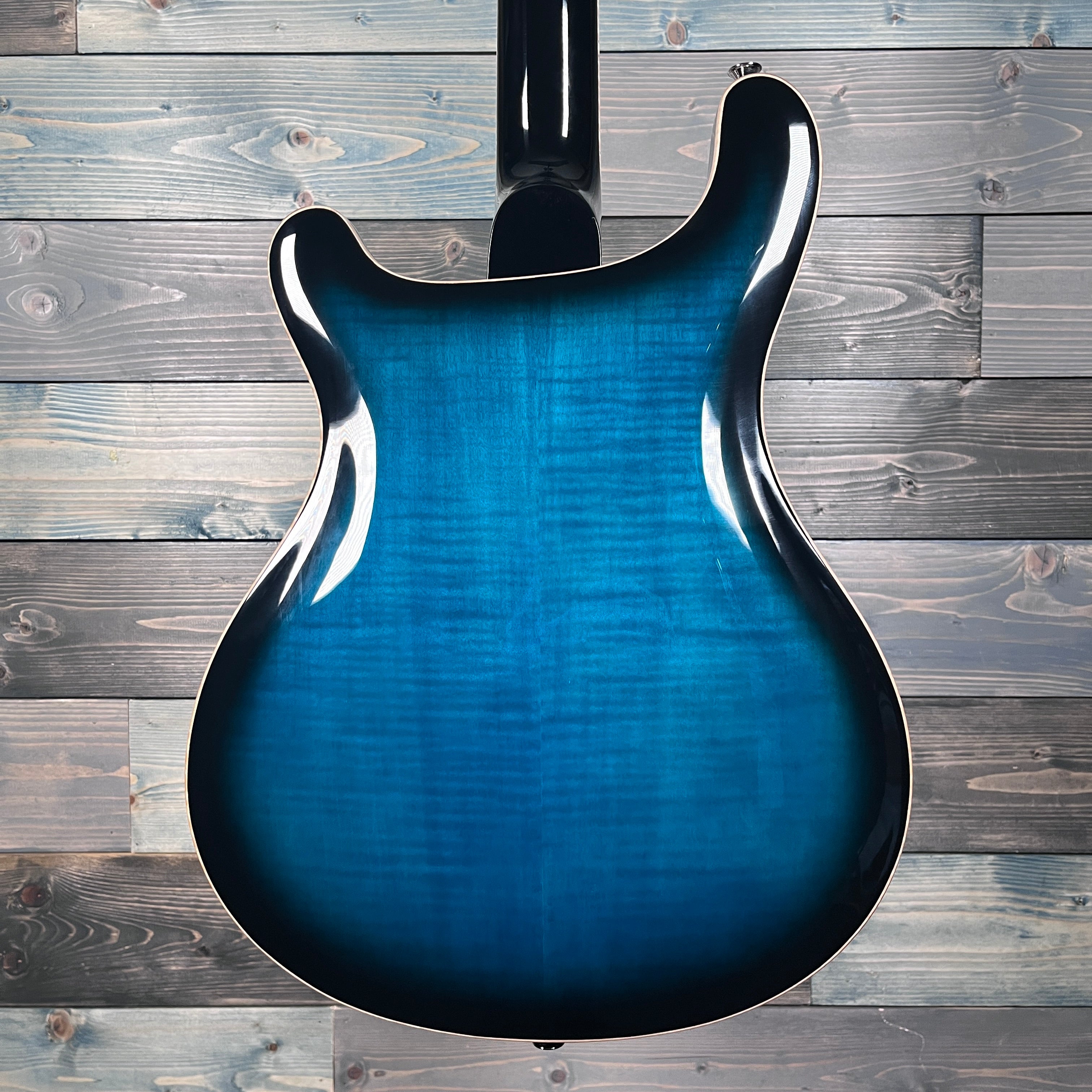 USED PRS Hollowbody II Piezo Peacock Blue Smokeburst w/ Case