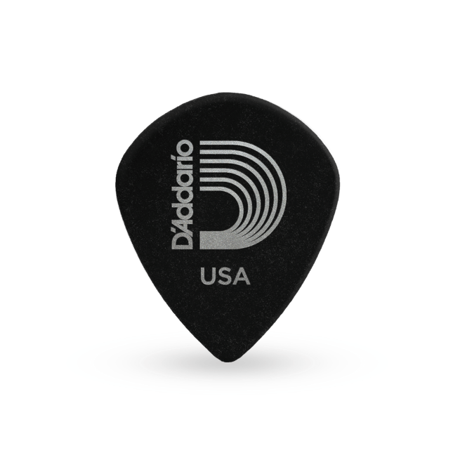 D'Addario Black Ice Guitar Picks, 10 pack, Heavy