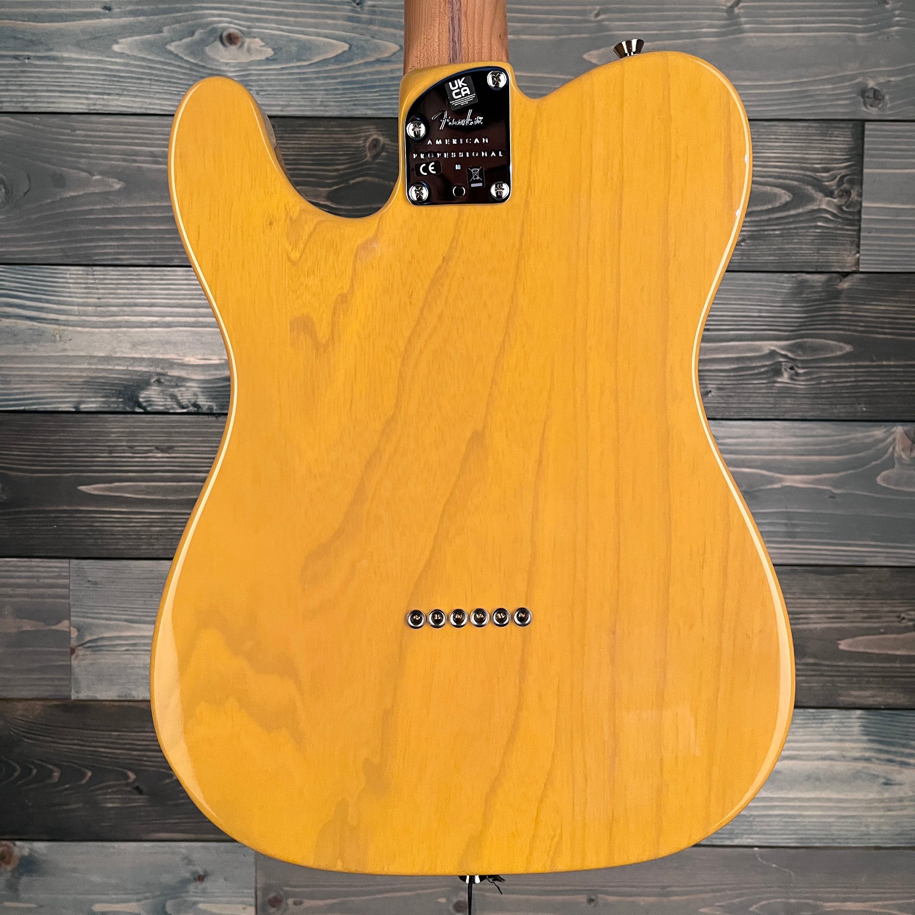 Fender Am Pro II Telecaster, Roasted Maple FB, Butterscotch Blonde
