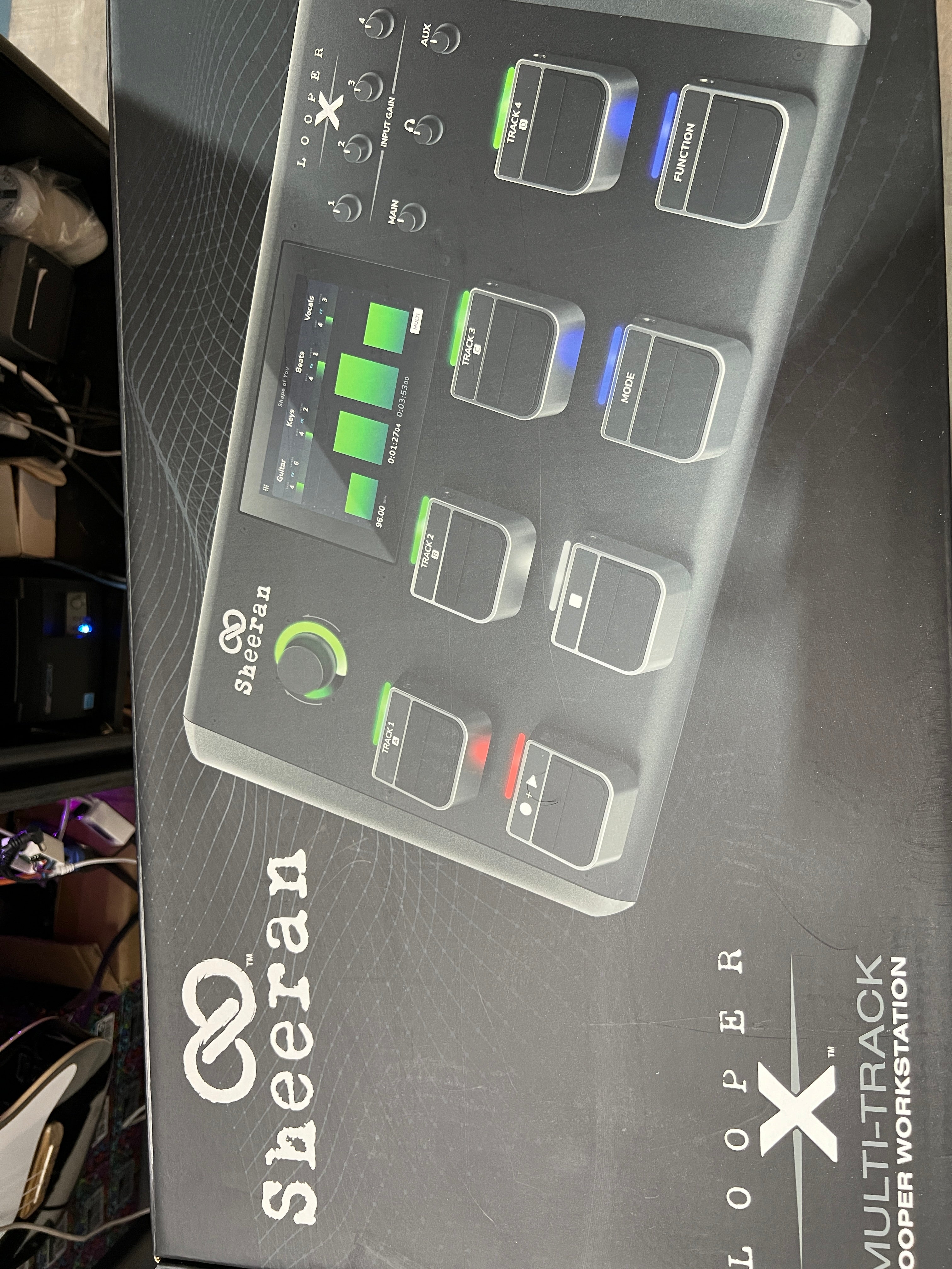 USED Sheeran Looper X Multi-Track Looper Workstation Black