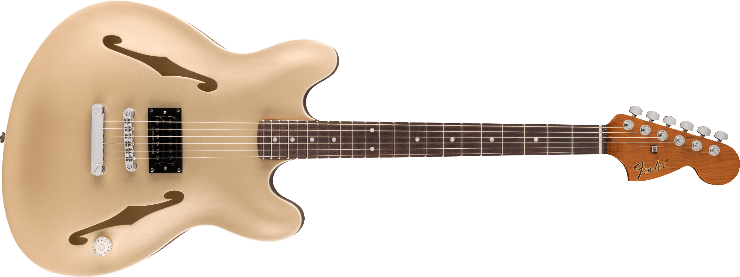Fender Tom Delonge Starcaster - Satin Shoreline Gold