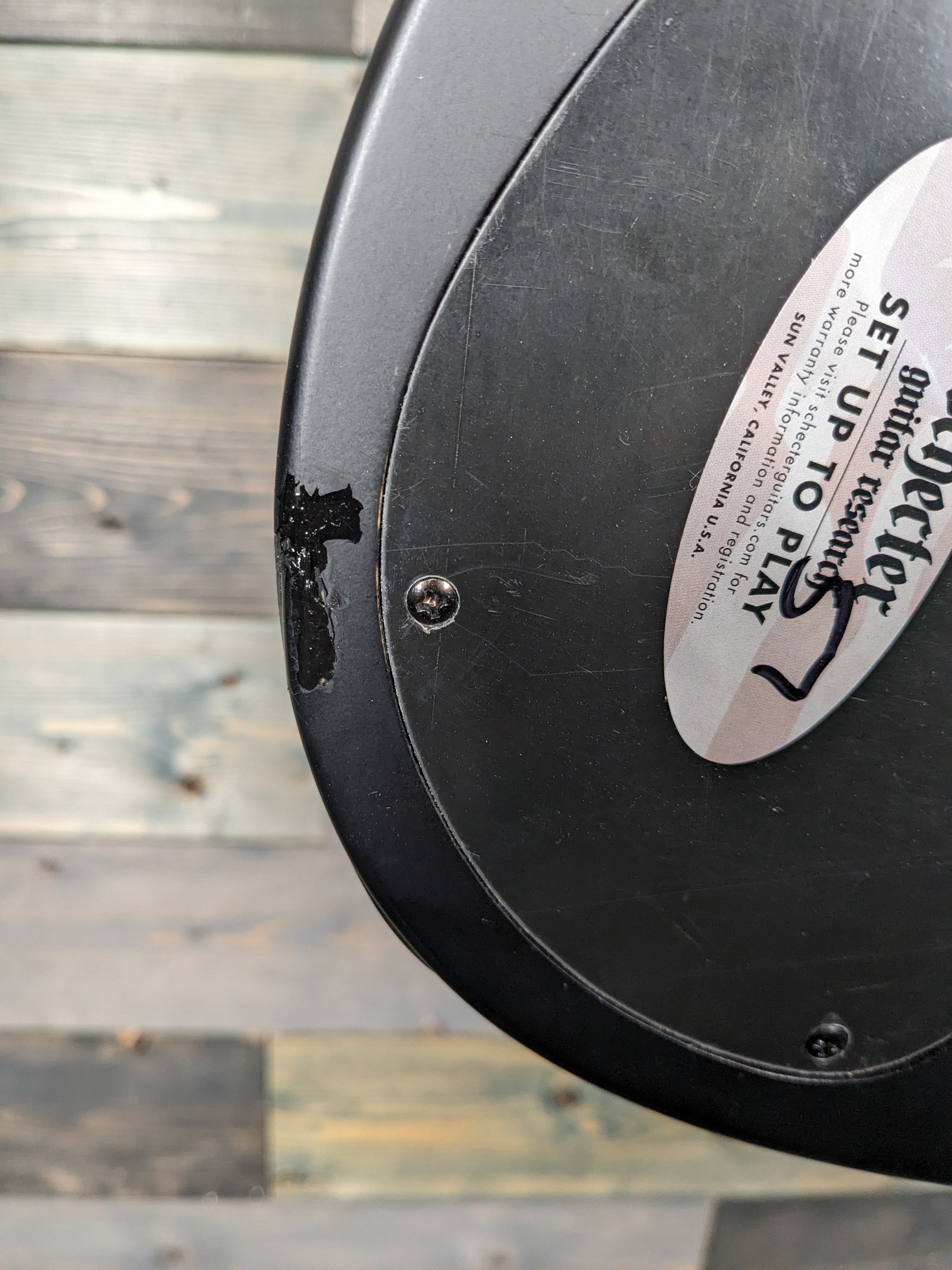 USED Schecter 913 Body Count MVP C-4 - Black Reign